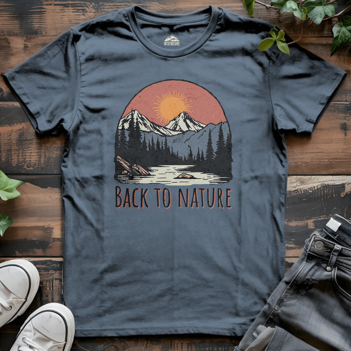 Back to Nature Sunset Tee - Into Nature Co.