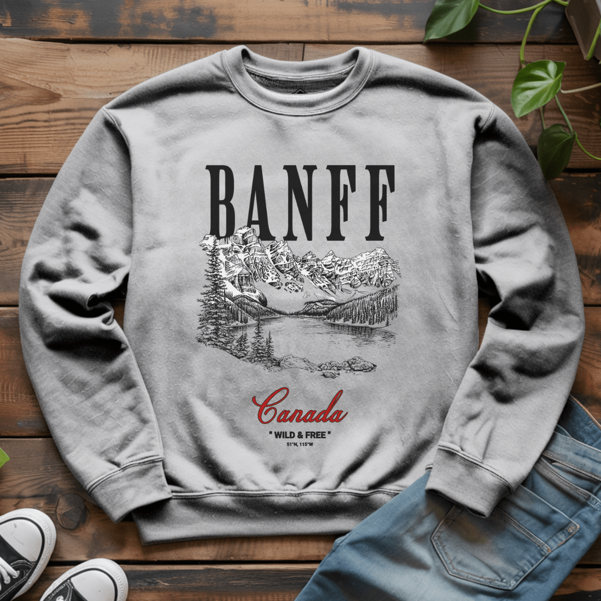 Banff Sweatshirt - Into Nature Co.