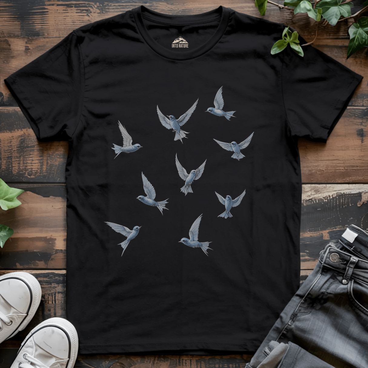 Birds Flying in Nature Tee - Into Nature Co.