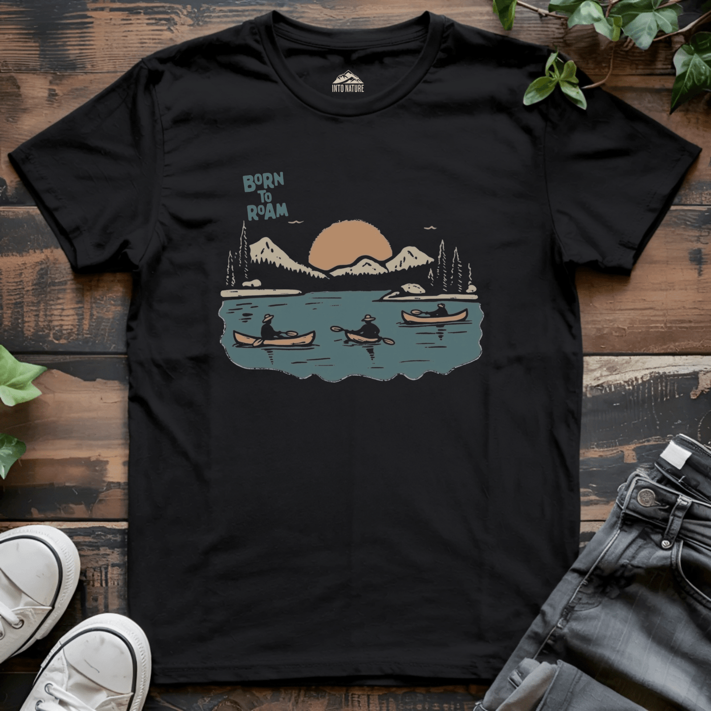 Born to Roam Adventure Tee - Into Nature Co.