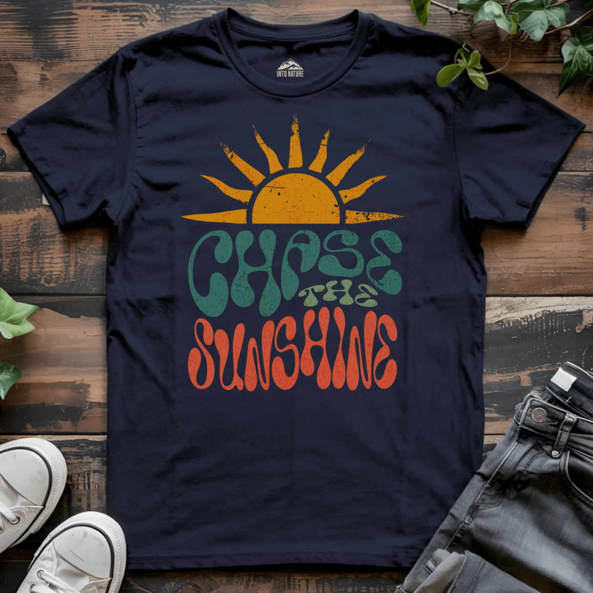 Chase the Sunshine Summer Tee - Into Nature Co.