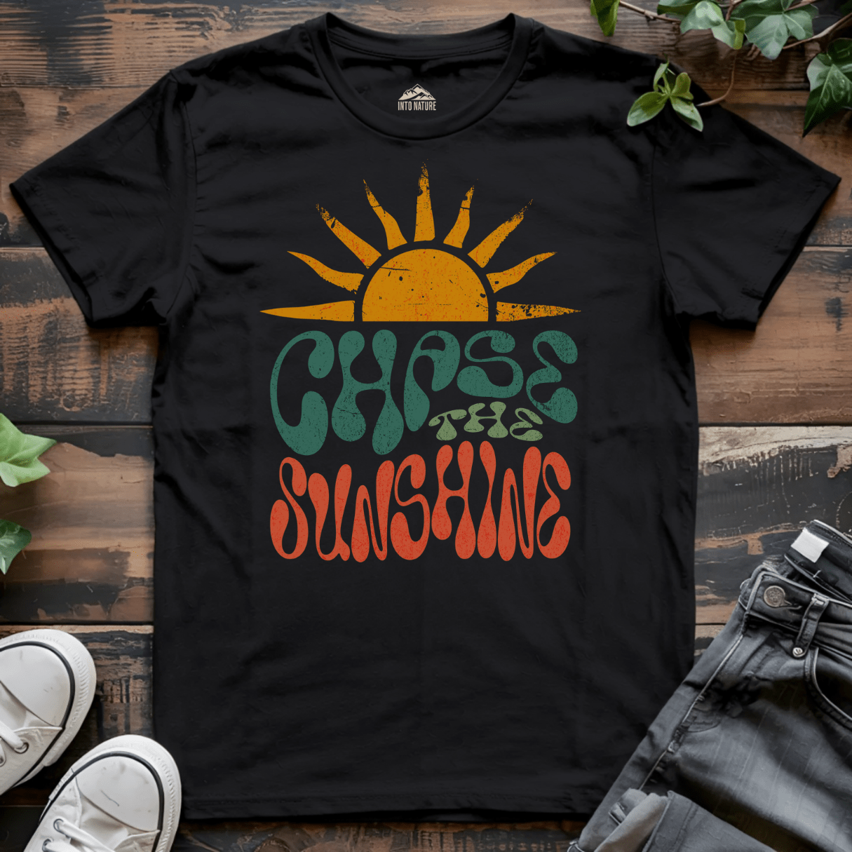 Chase the Sunshine Summer Tee - Into Nature Co.