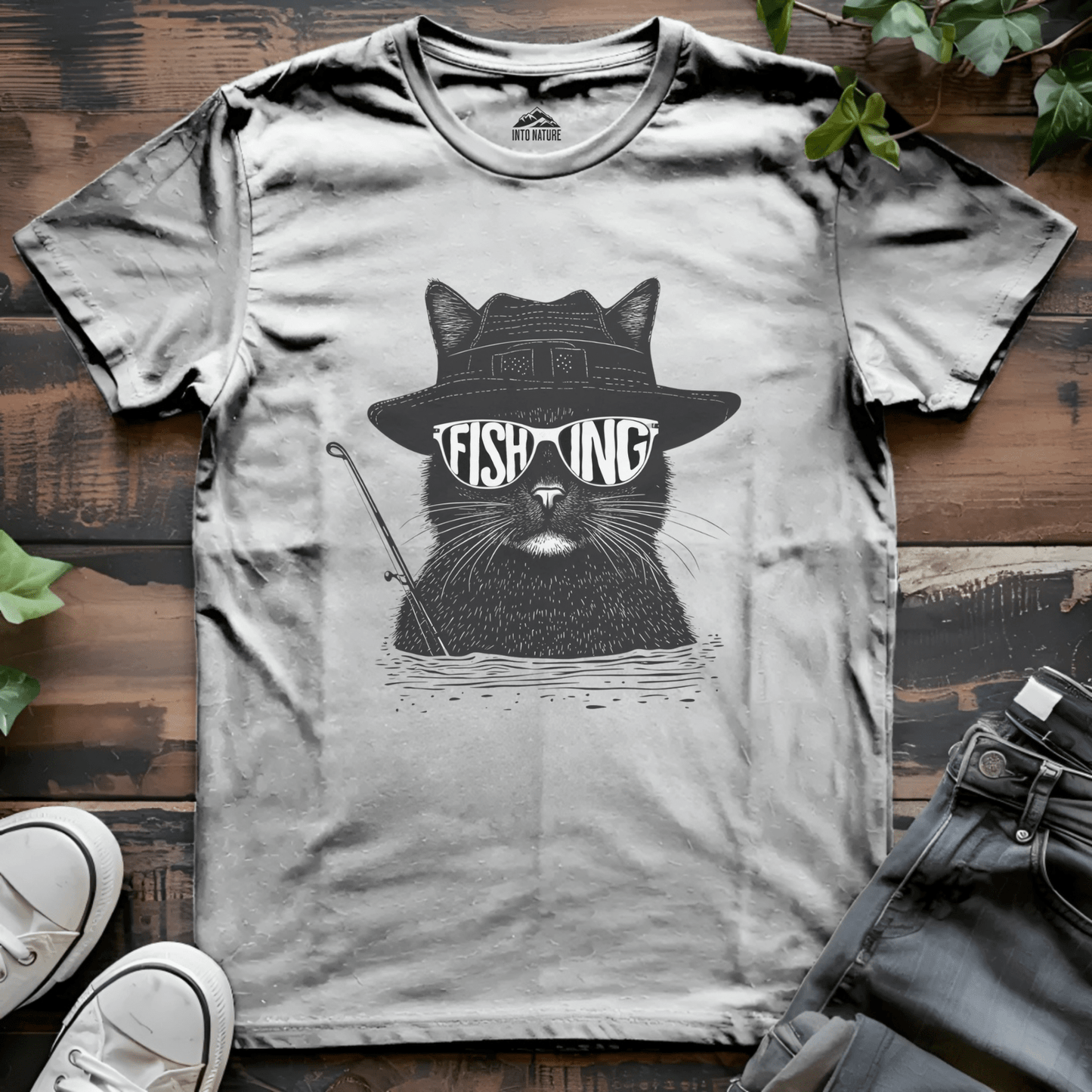 Cool Cat Fishing Tee - Into Nature Co.