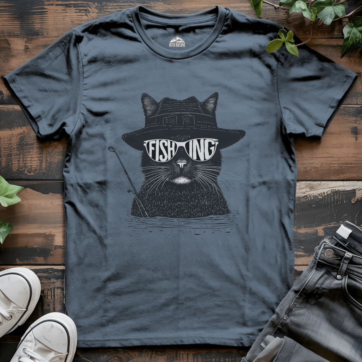Cool Cat Fishing Tee - Into Nature Co.