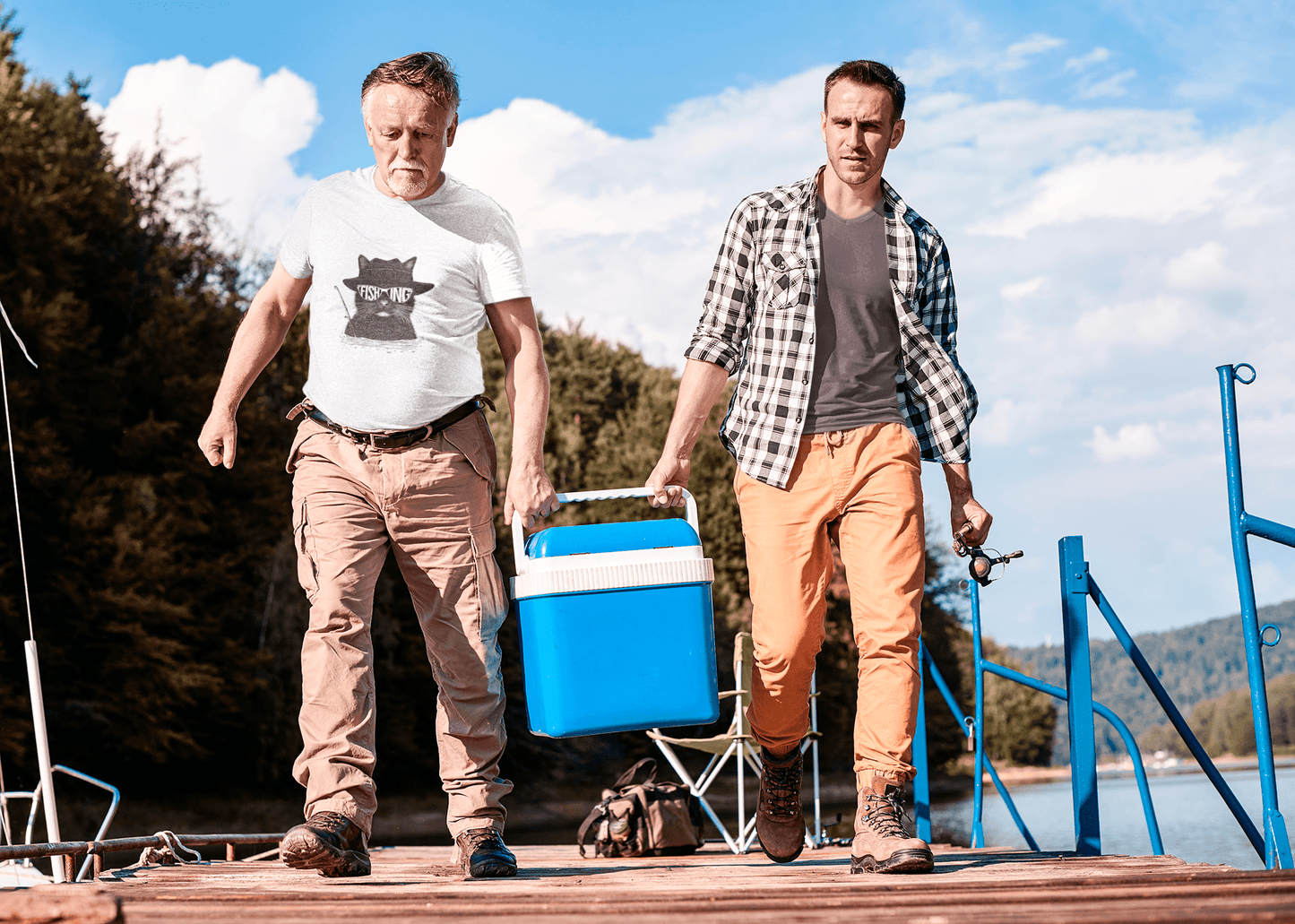 Cool Cat Fishing Tee - Into Nature Co.