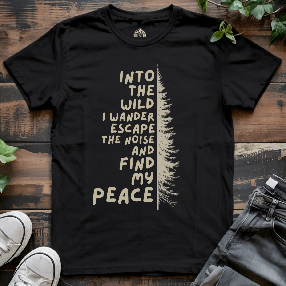 Find My Peace in Nature Tee - Into Nature Co.