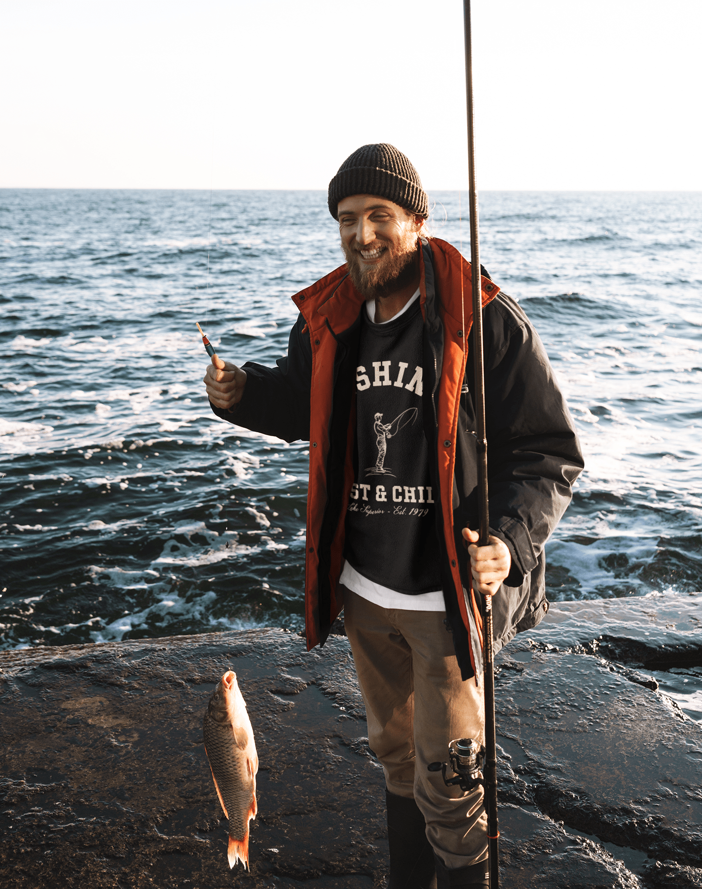 Fishing University Sweatshirt - Into Nature Co.