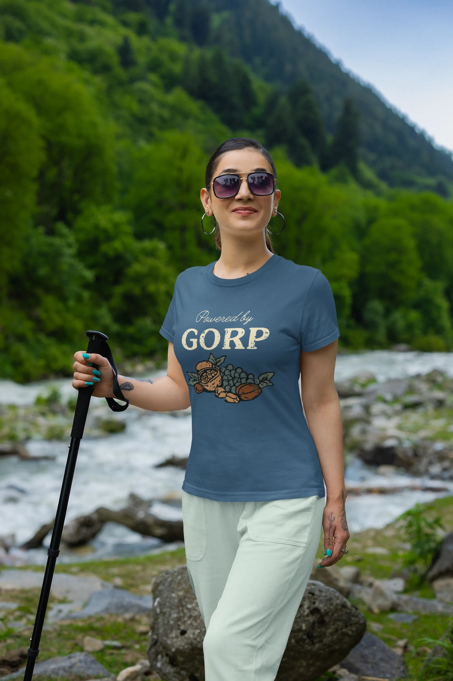 Powered by "GORP" Trail Snacks Tee