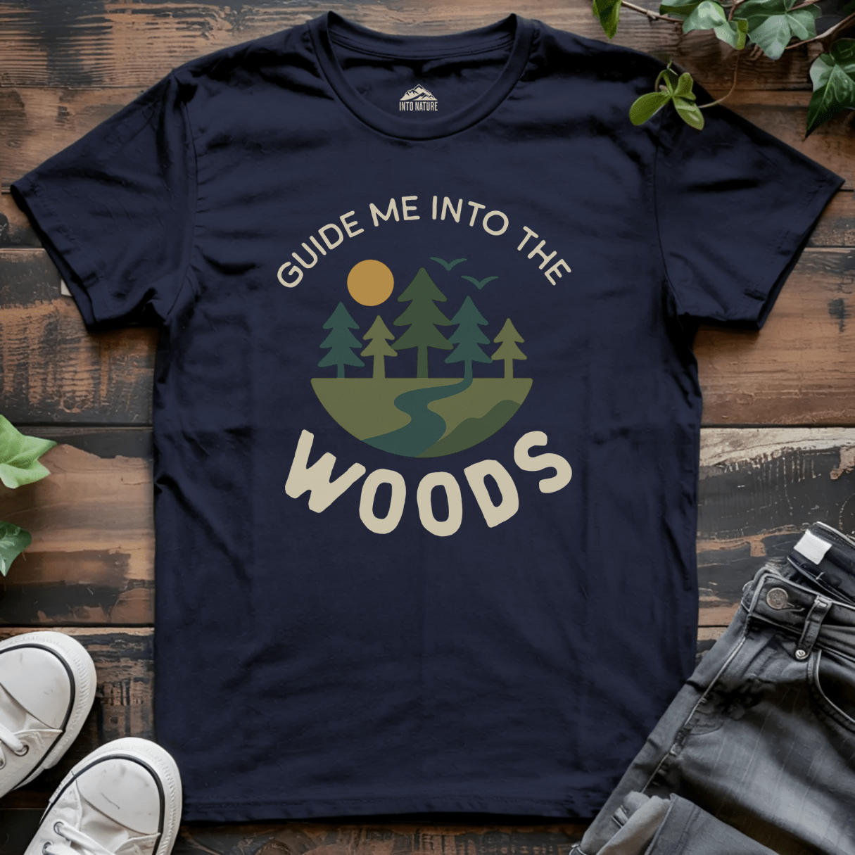 Guide Me Into The Woods Nature Tee - Into Nature Co.
