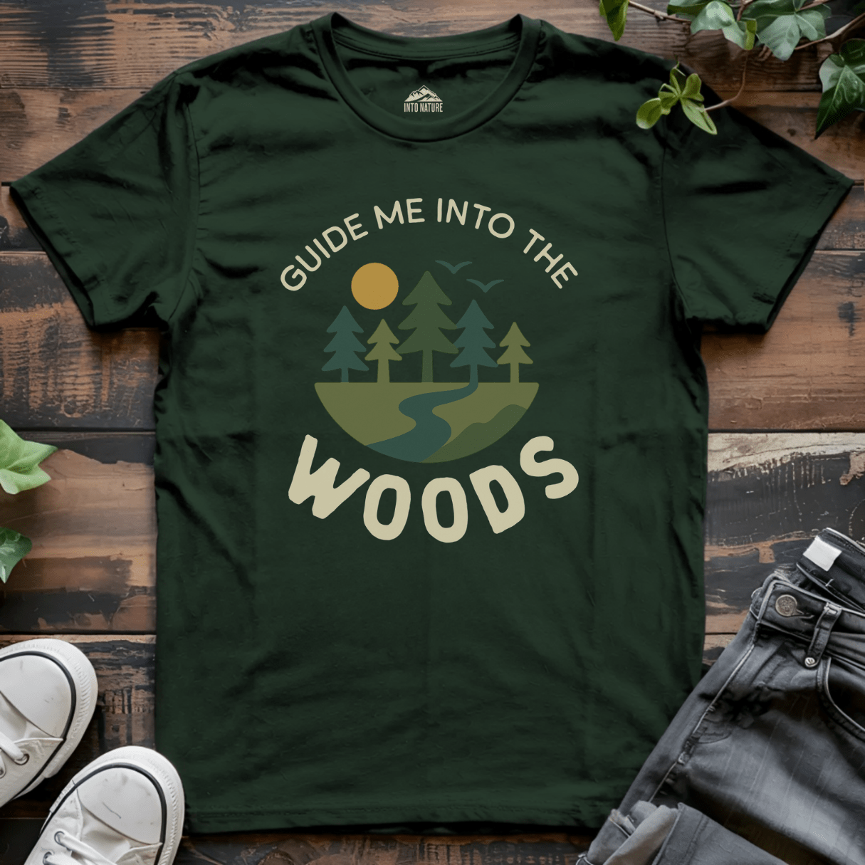 Guide Me Into The Woods Nature Tee - Into Nature Co.
