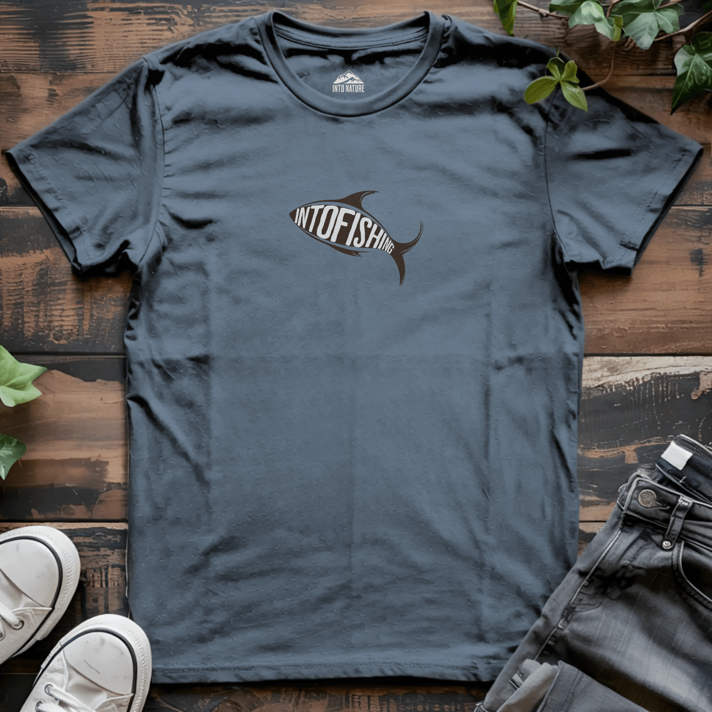 Into Fishing Tee - Into Nature Co.
