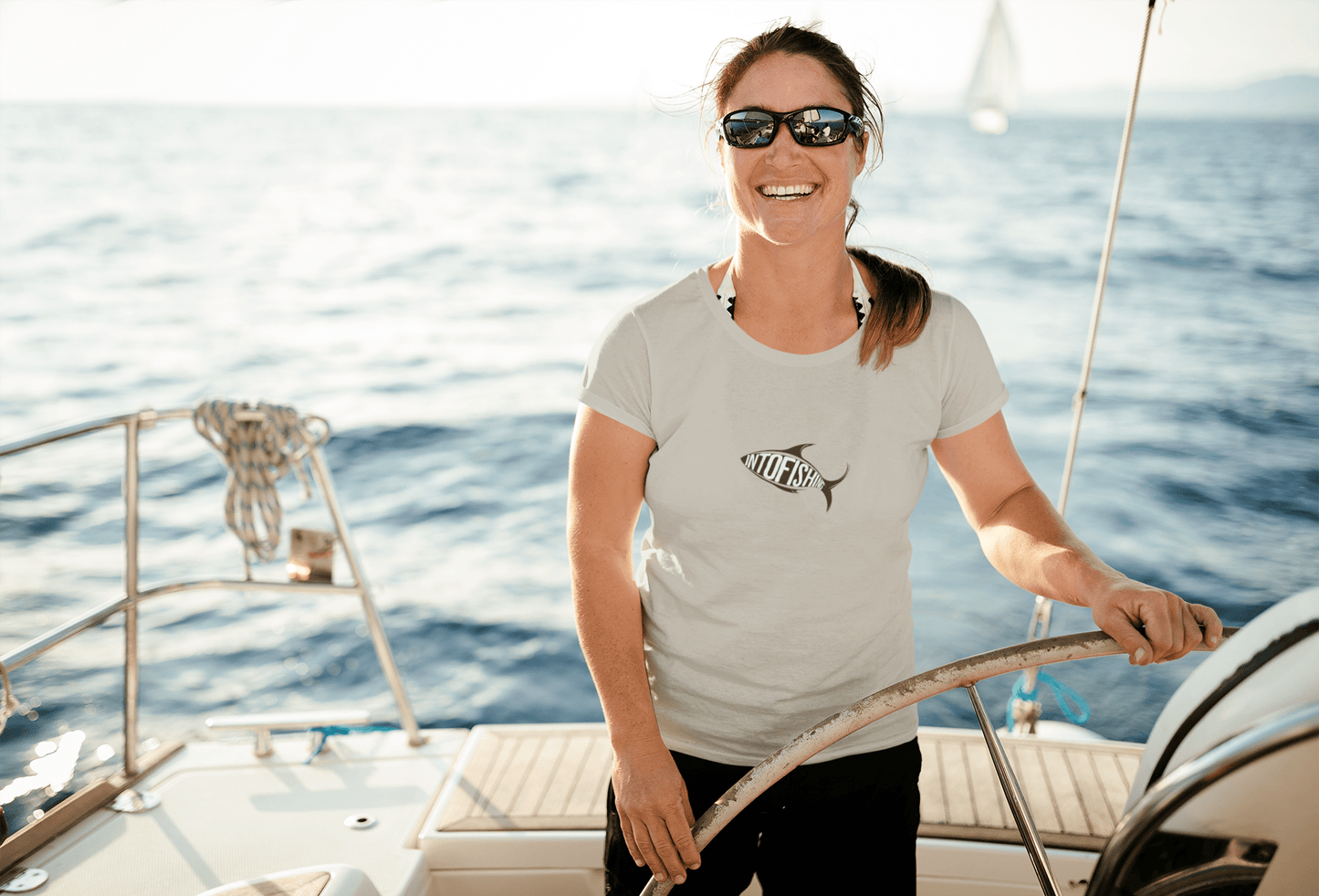 Into Fishing Tee - Into Nature Co.
