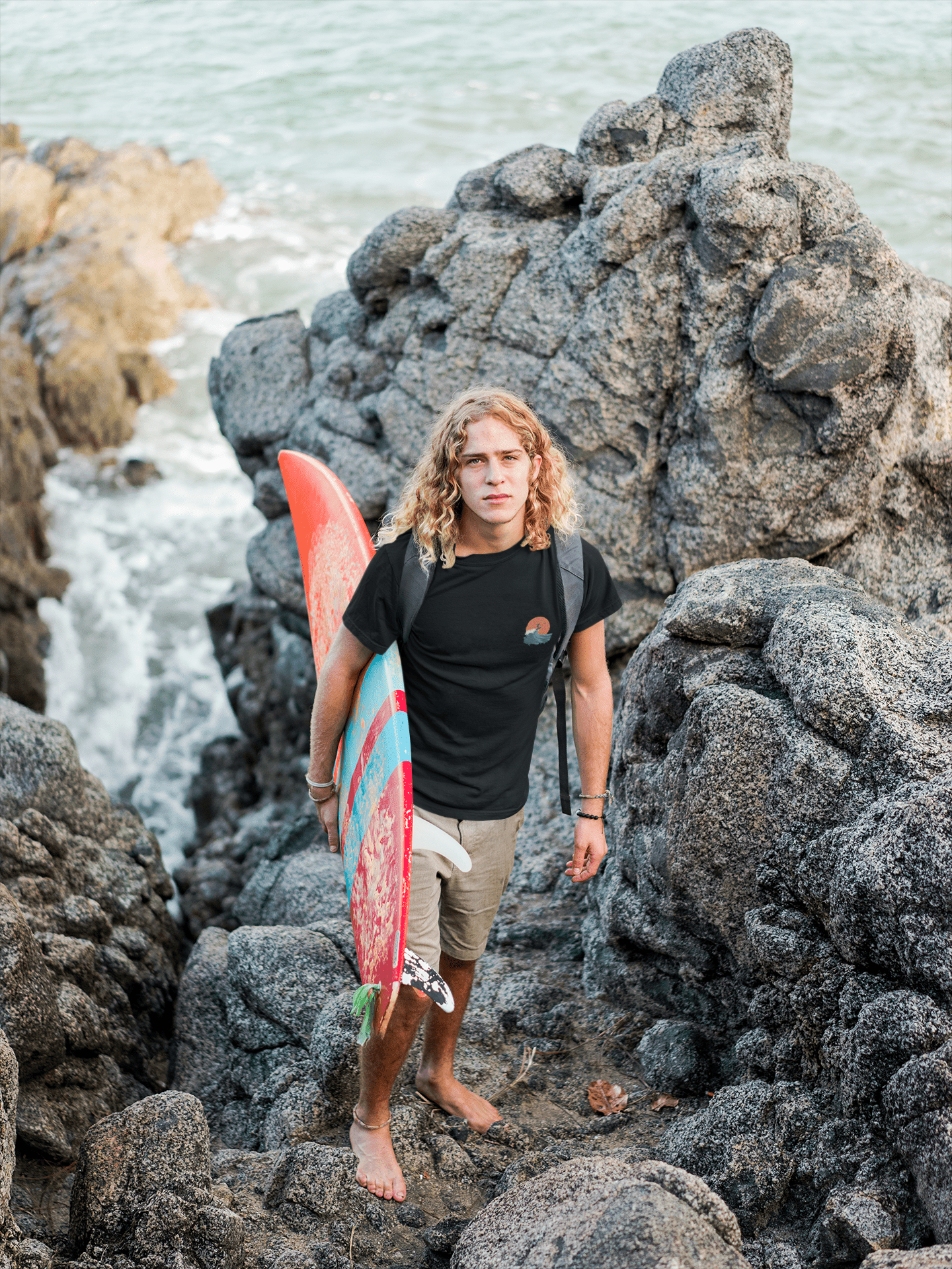 Into Nature Surf Crew Tee - Into Nature Co.