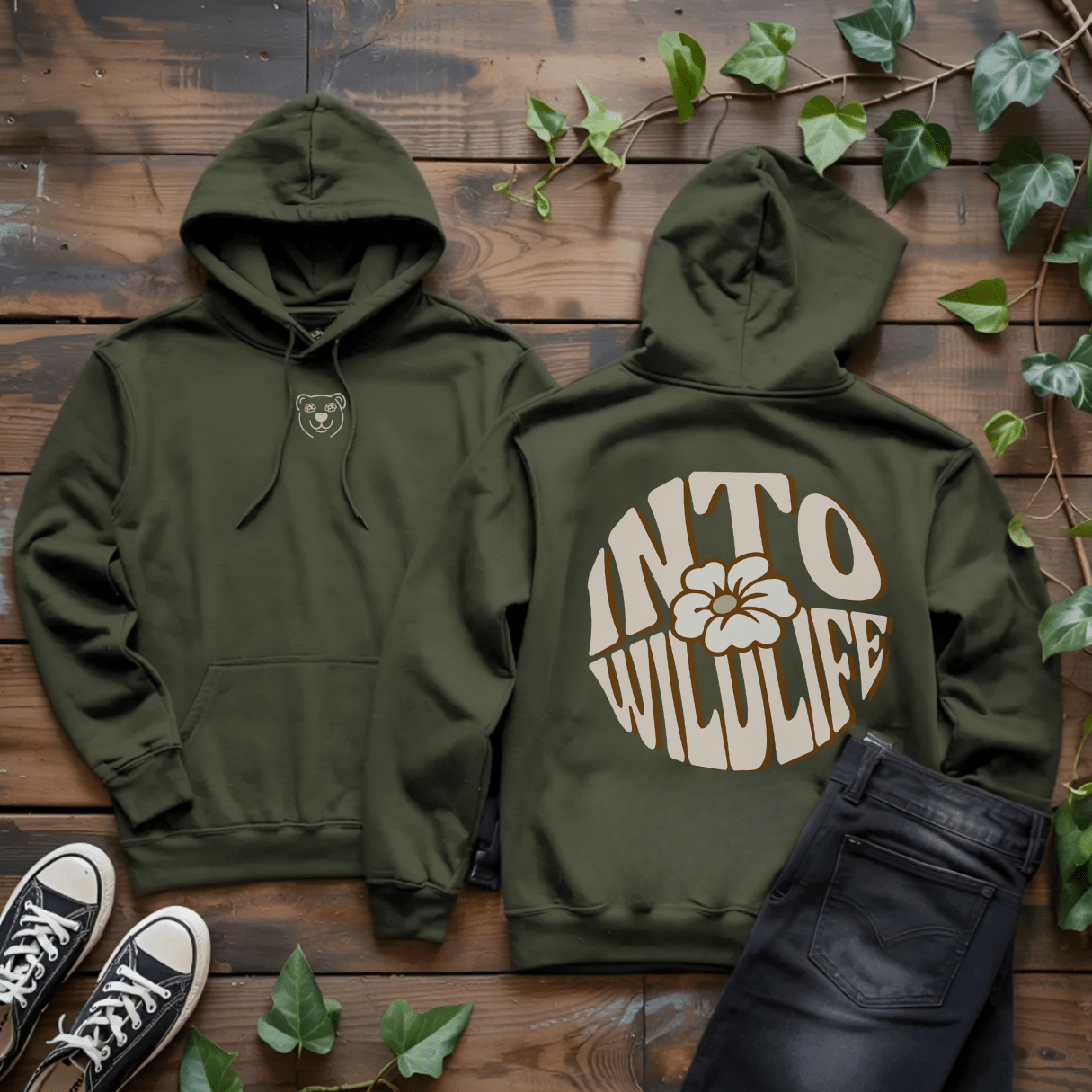 Into Wildlife Hoodie - Into Nature Co.