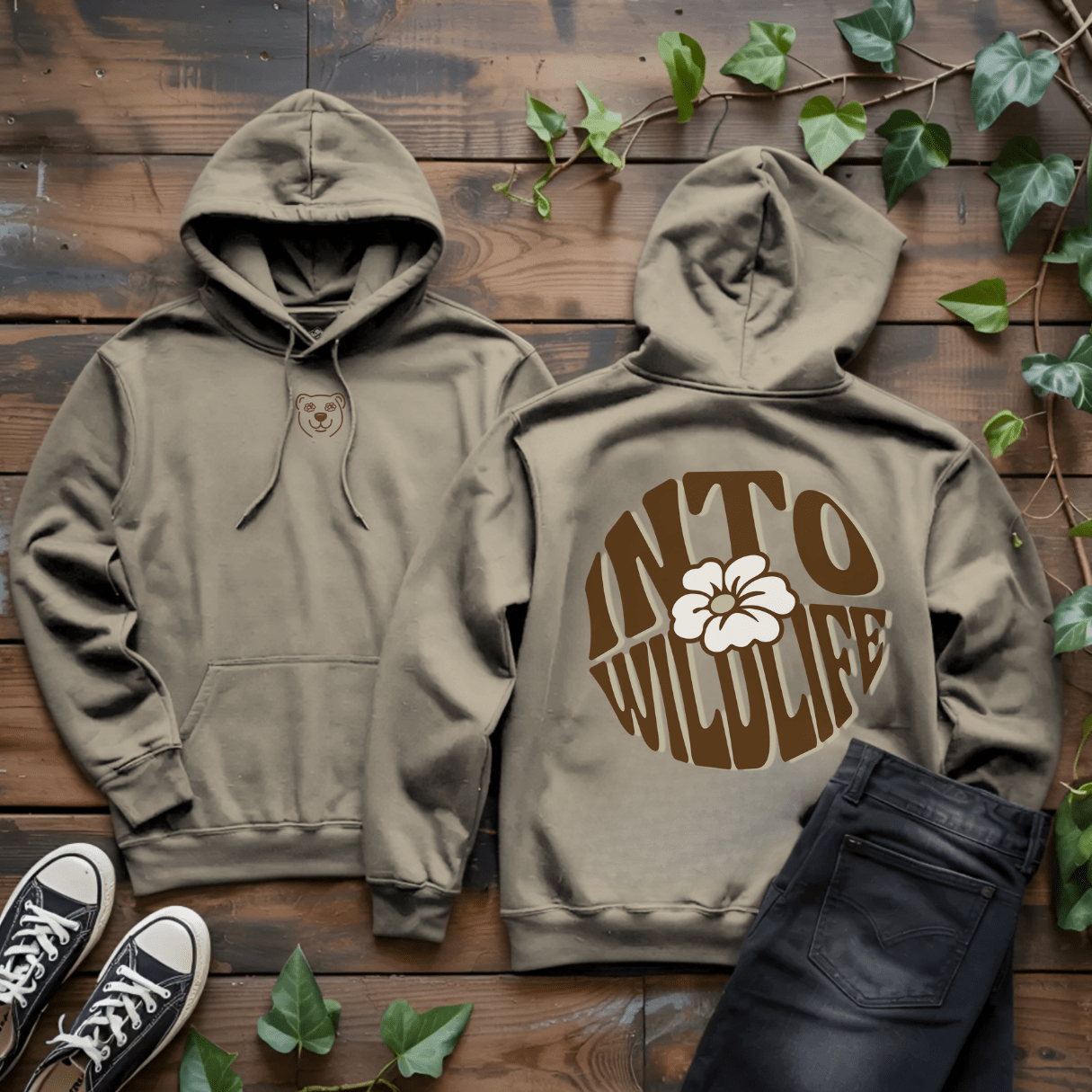 Into Wildlife Hoodie - Into Nature Co.