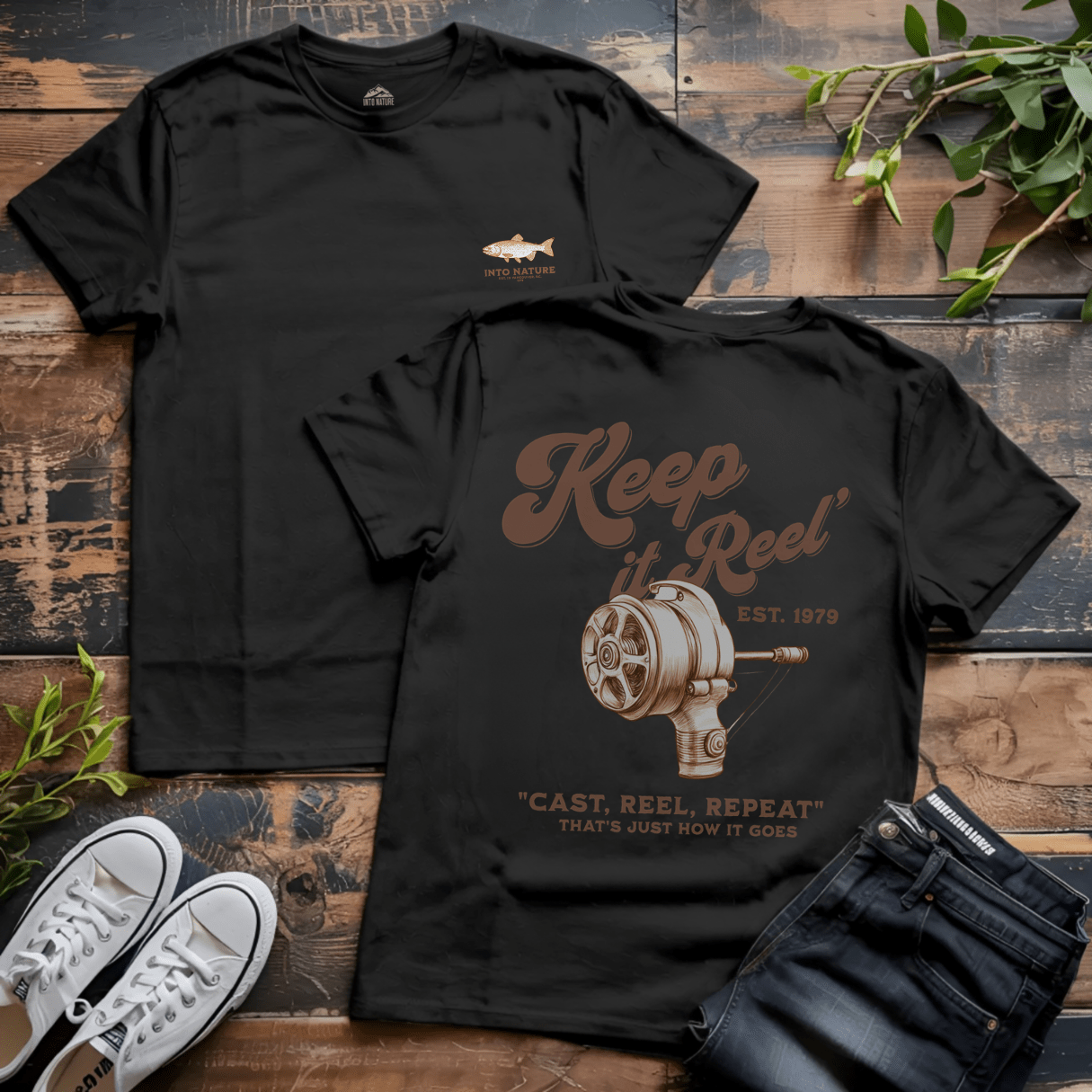 Keep it Reel Fishing Tee - Into Nature Co.