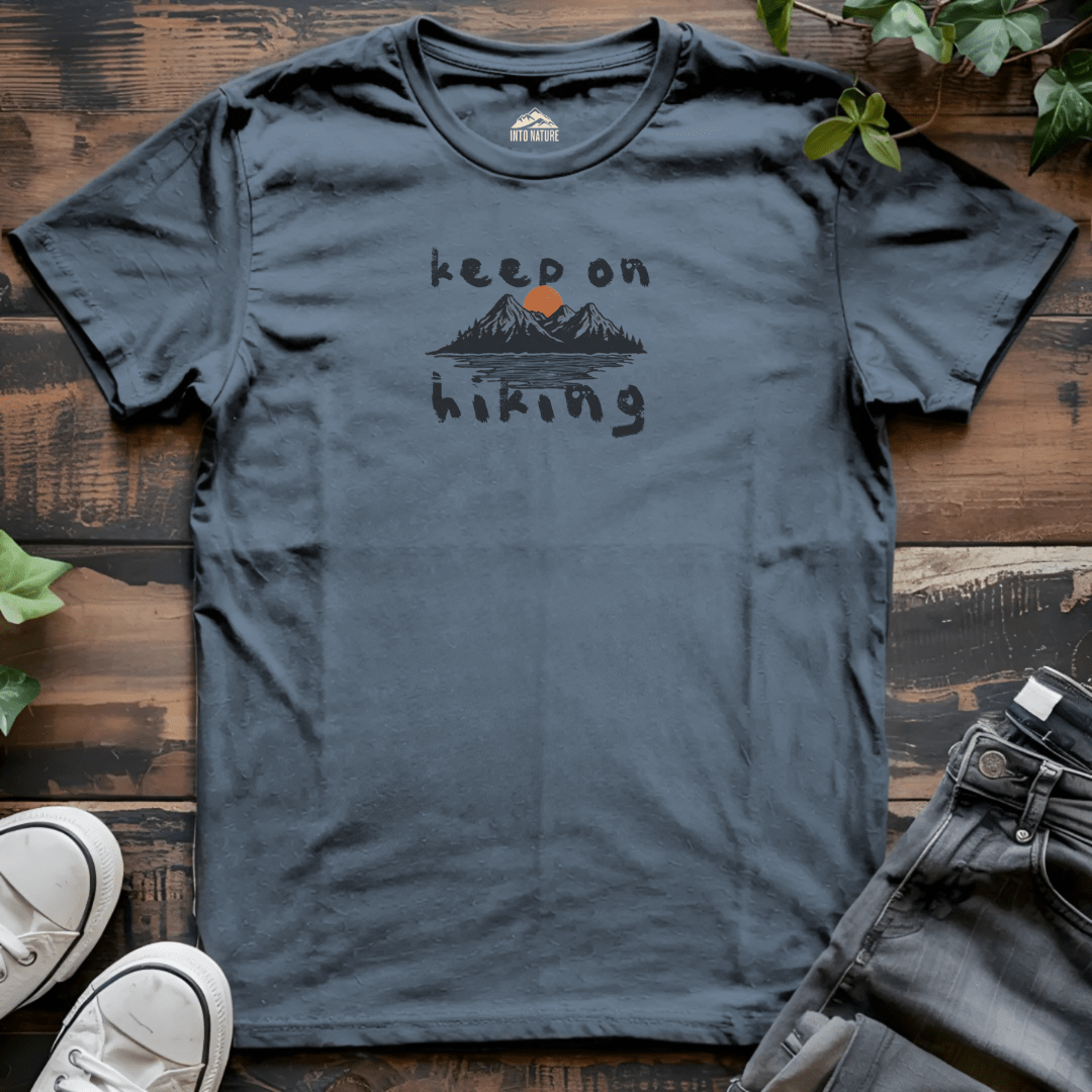 Keep on Hiking Sunset Tee - Into Nature Co.
