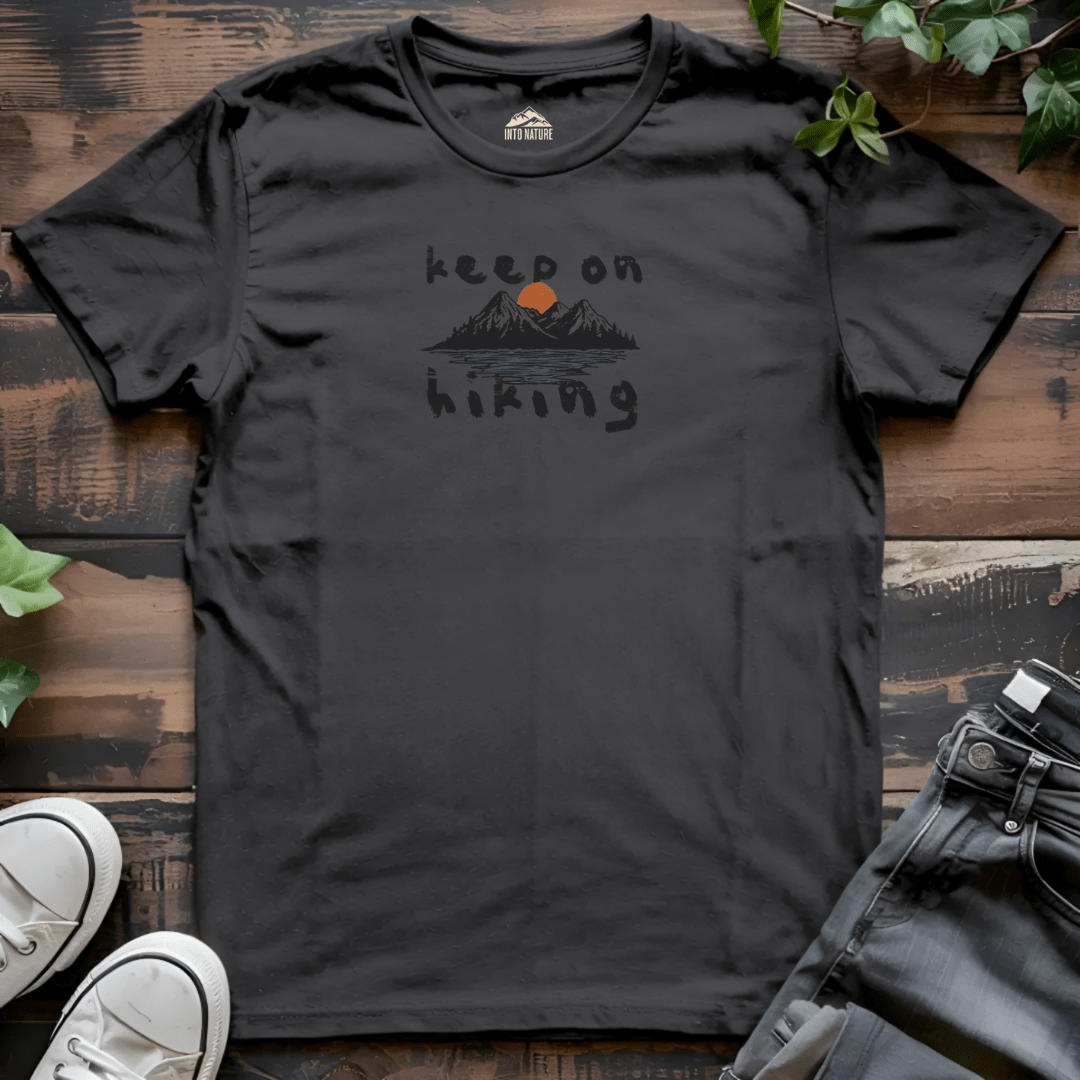 Keep on Hiking Sunset Tee - Into Nature Co.