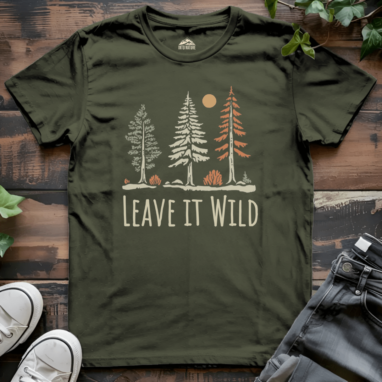 Leave It Wild Nature Tee - Into Nature Co.