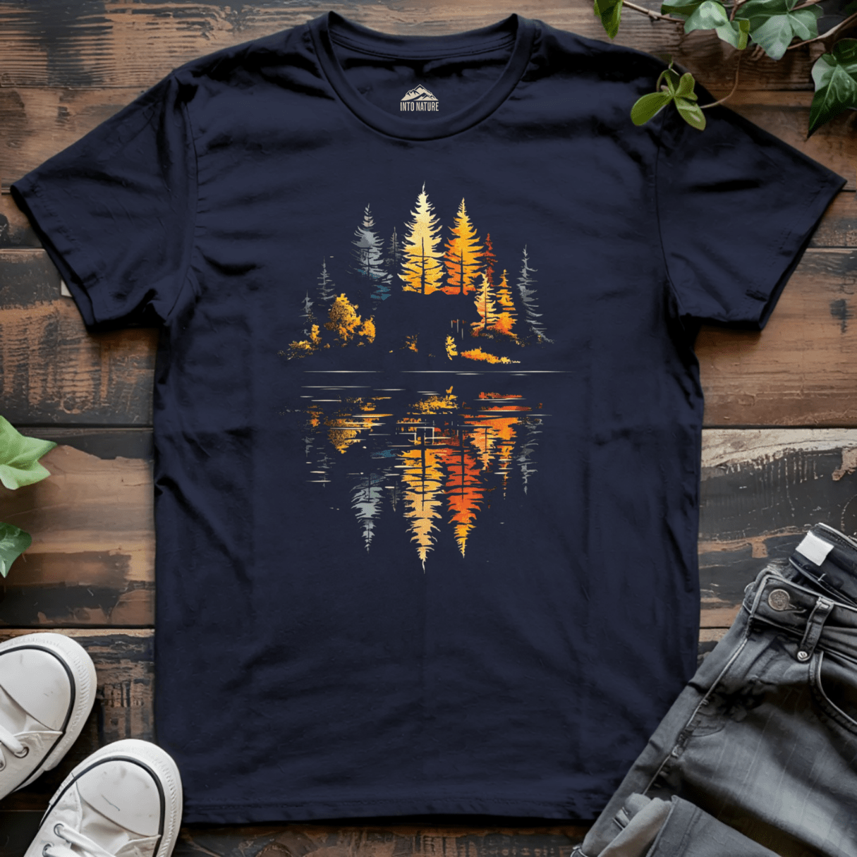 Magical Forest Bear Tee - Into Nature Co.