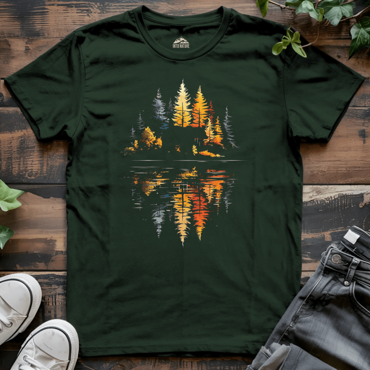 Magical Forest Bear Tee - Into Nature Co.