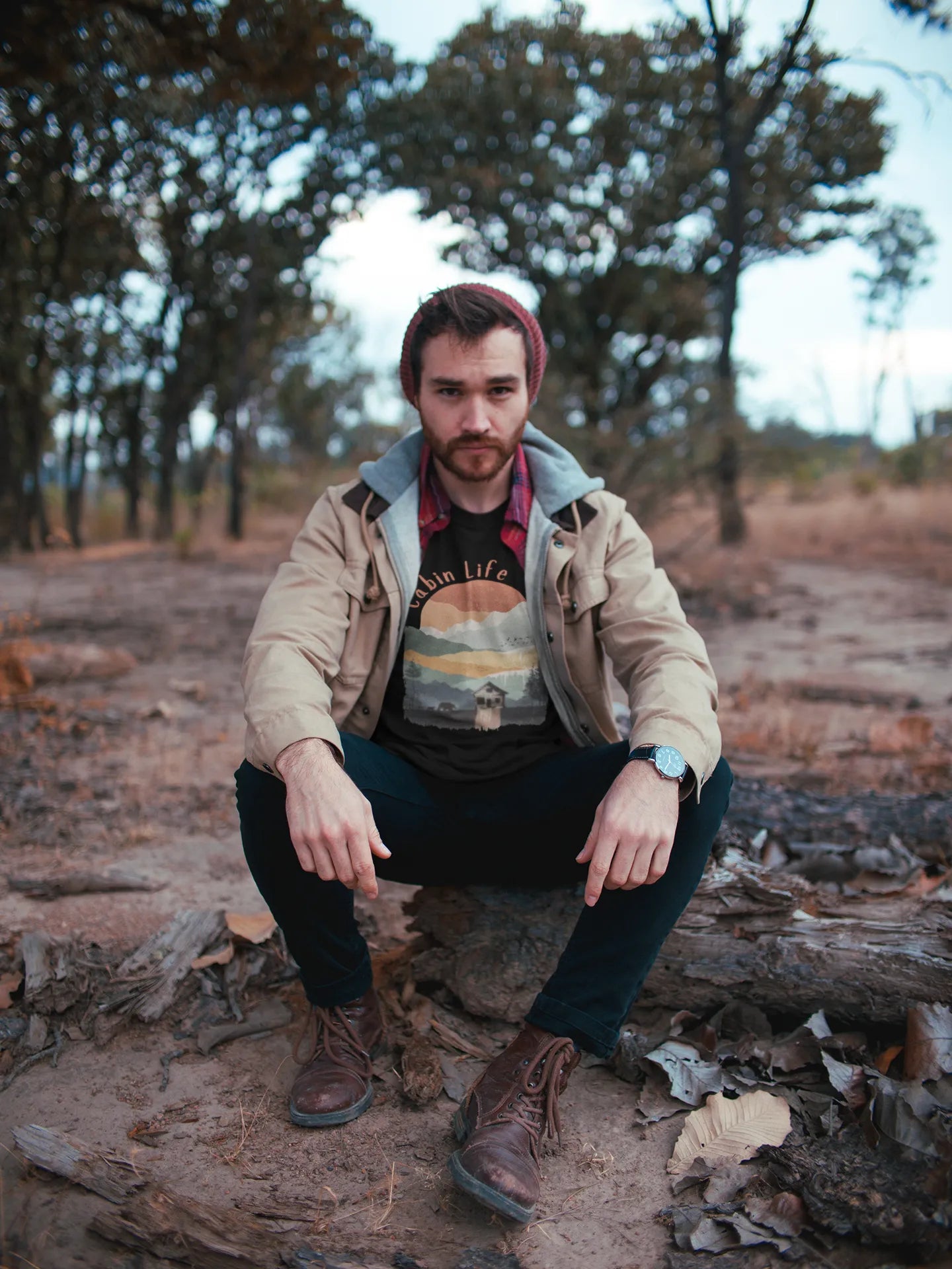 Cozy Cabin Life Tee