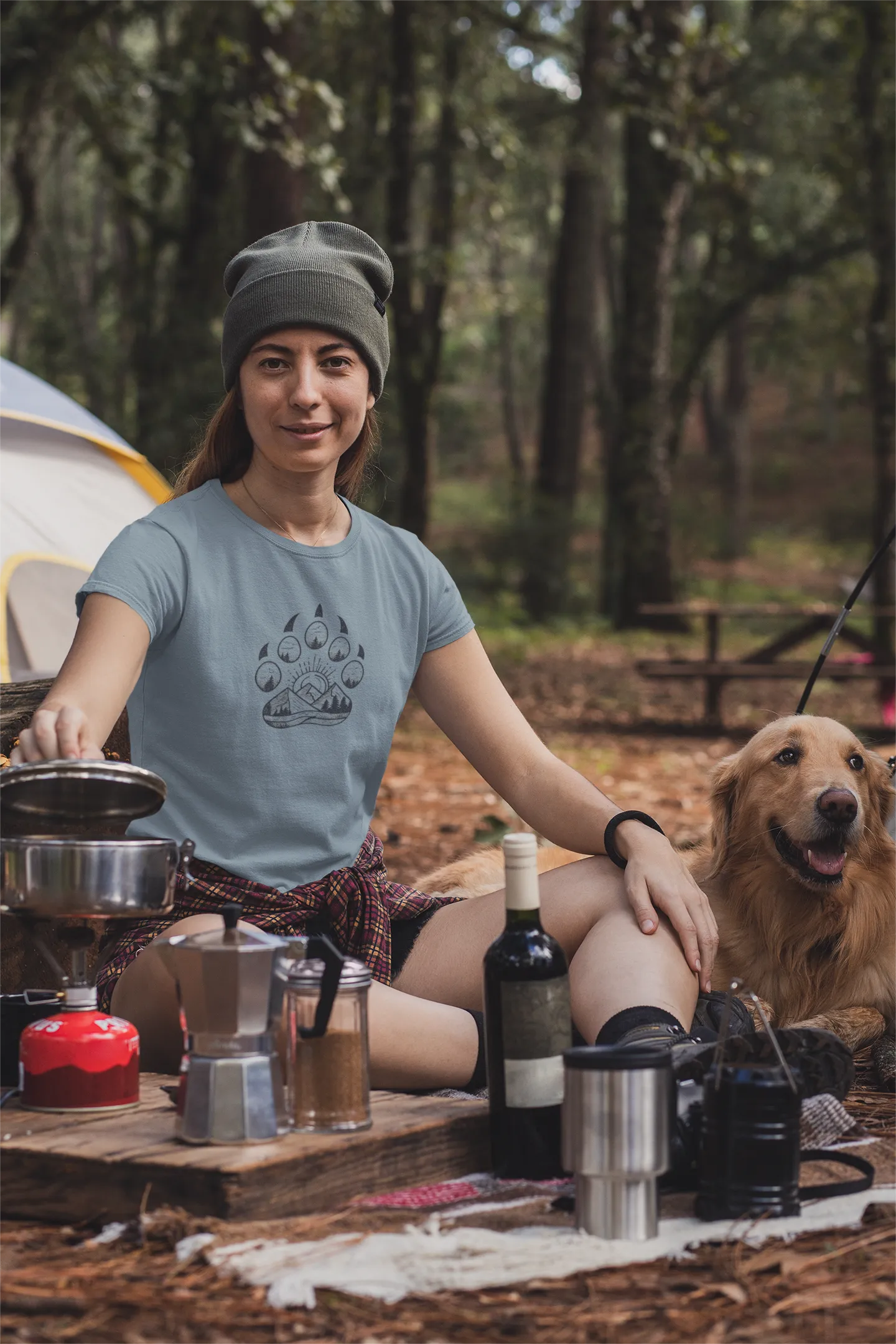 The Mountain Paw Tee