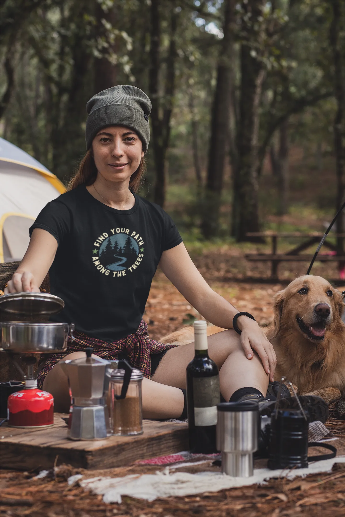 Find Your Path Among the Trees Tee