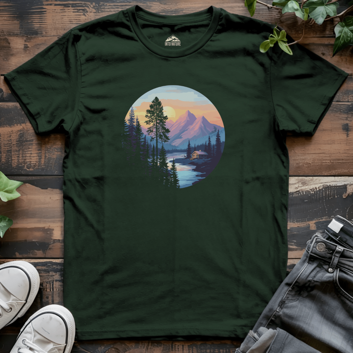 Mountain Forest Hiking Tee - Into Nature Co.