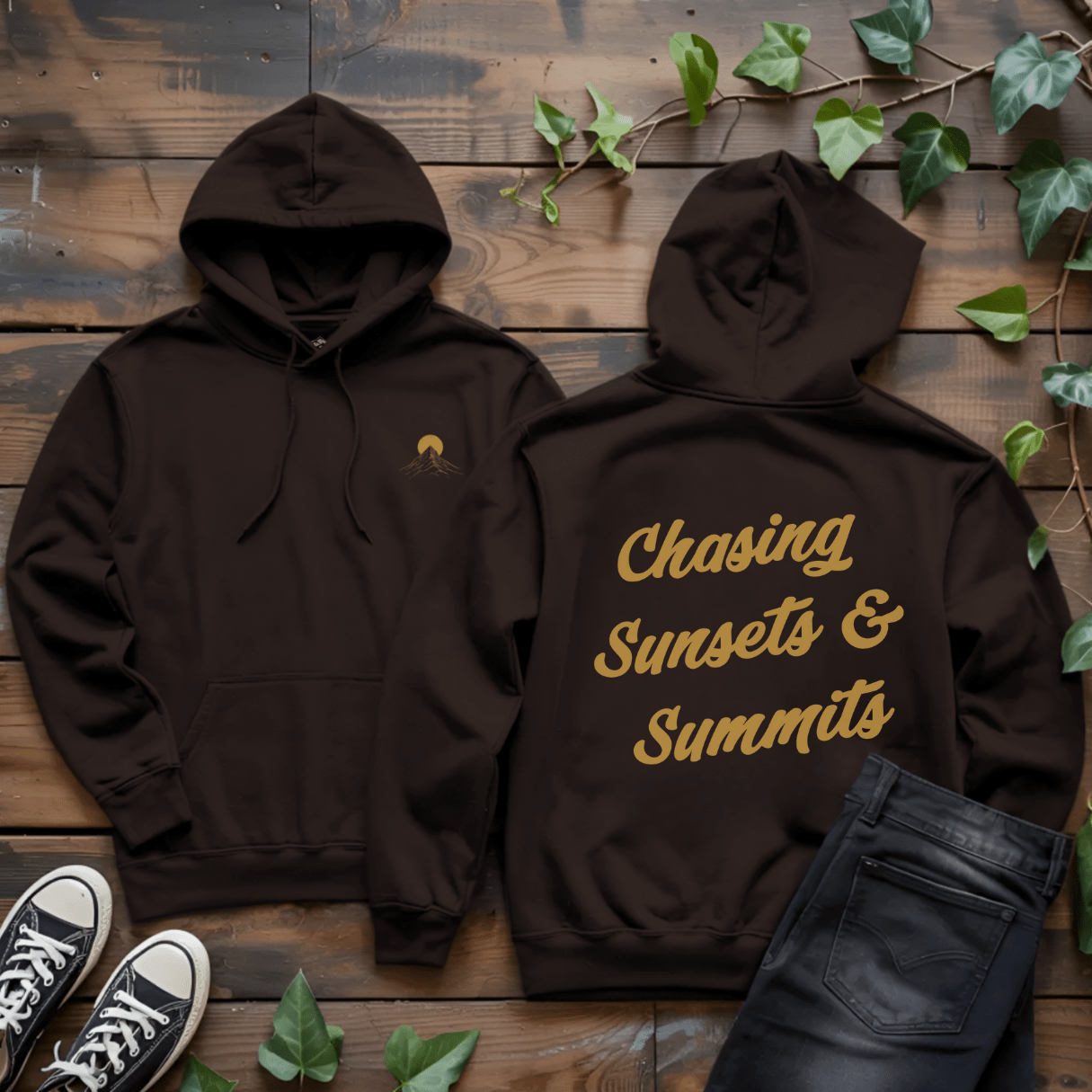 Mountain Sunset Hoodie - Into Nature Co.