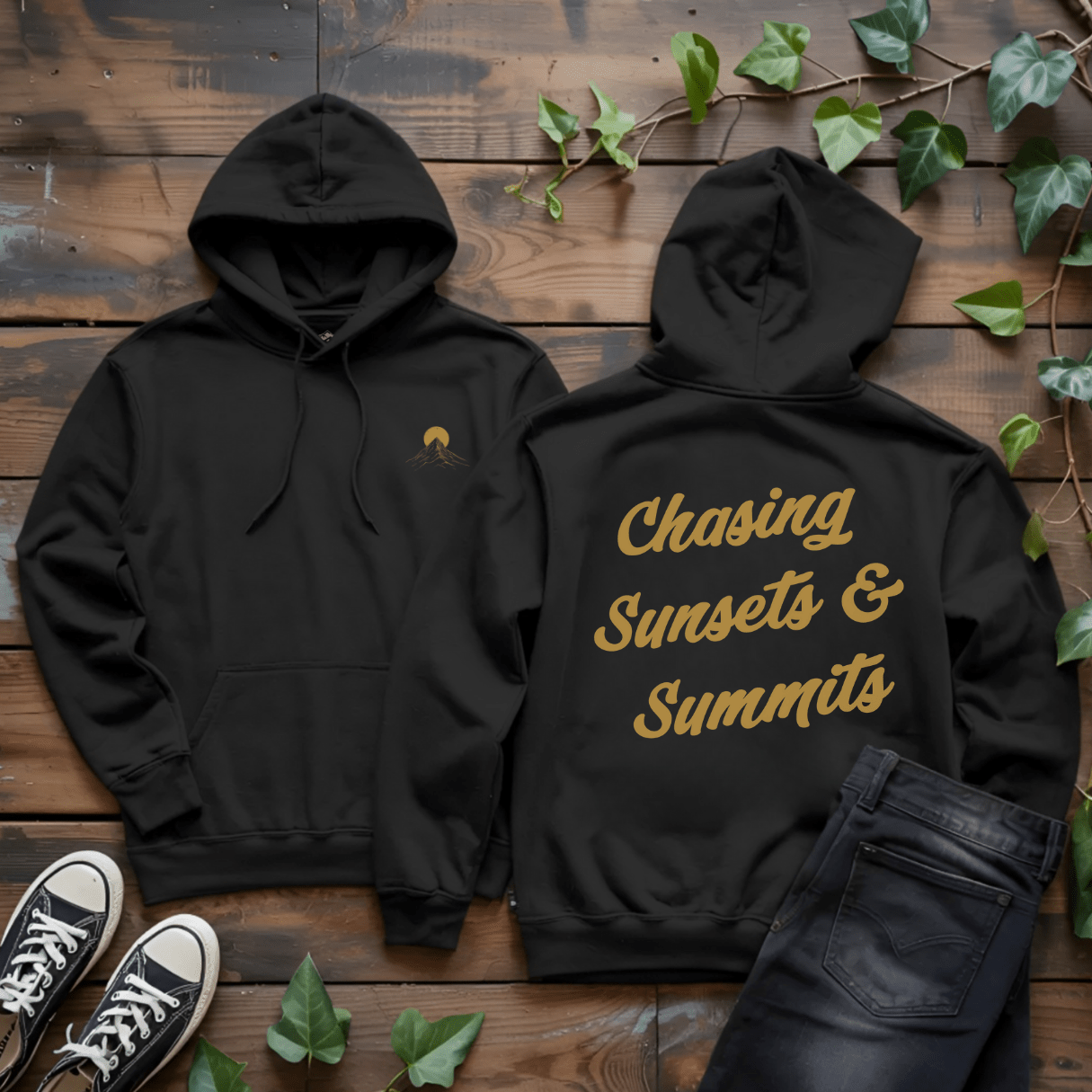 Mountain Sunset Hoodie - Into Nature Co.