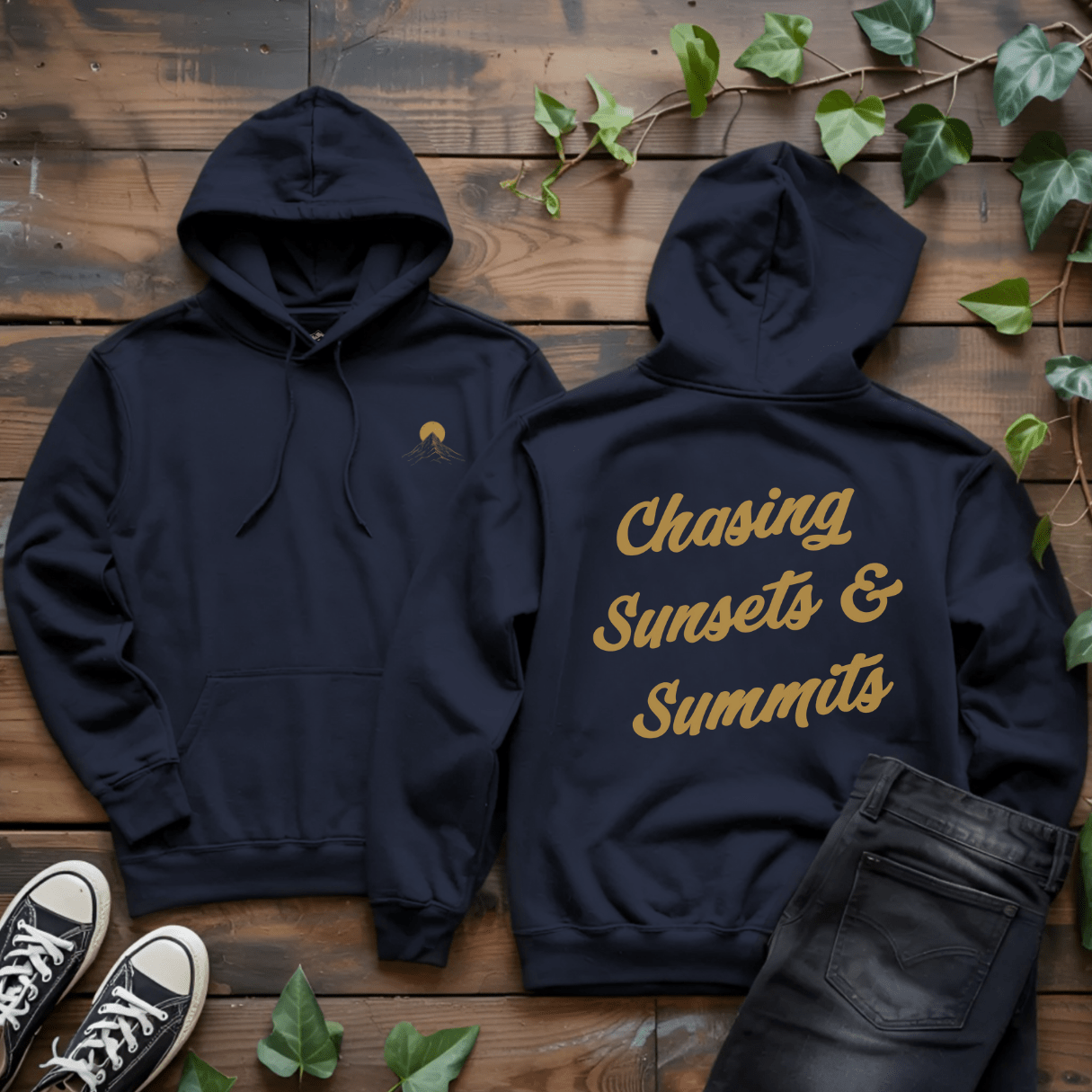 Mountain Sunset Hoodie - Into Nature Co.