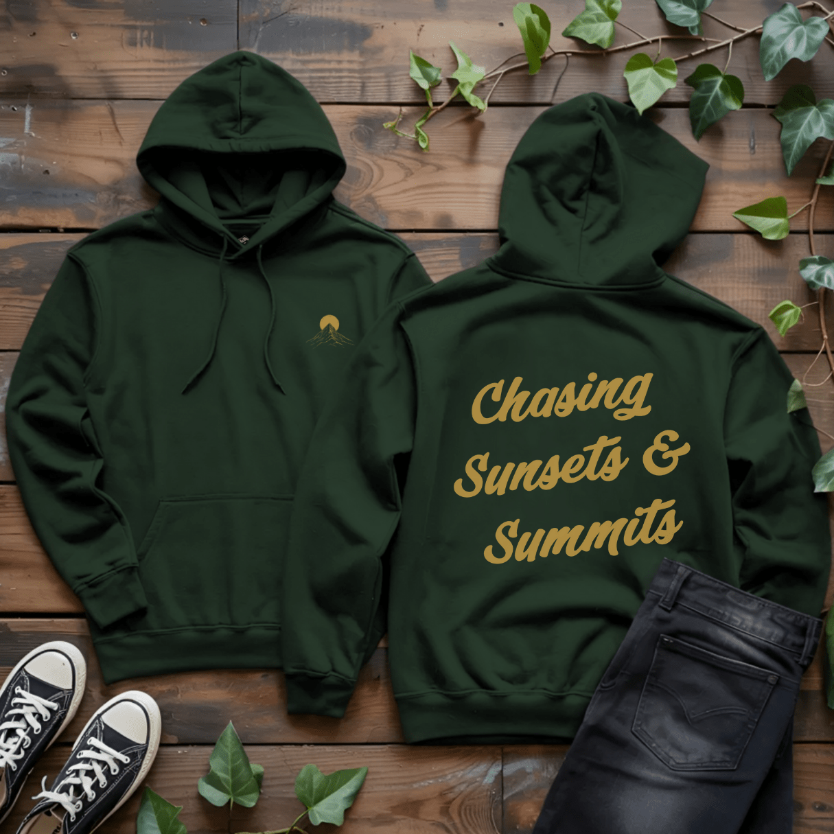 Mountain Sunset Hoodie - Into Nature Co.