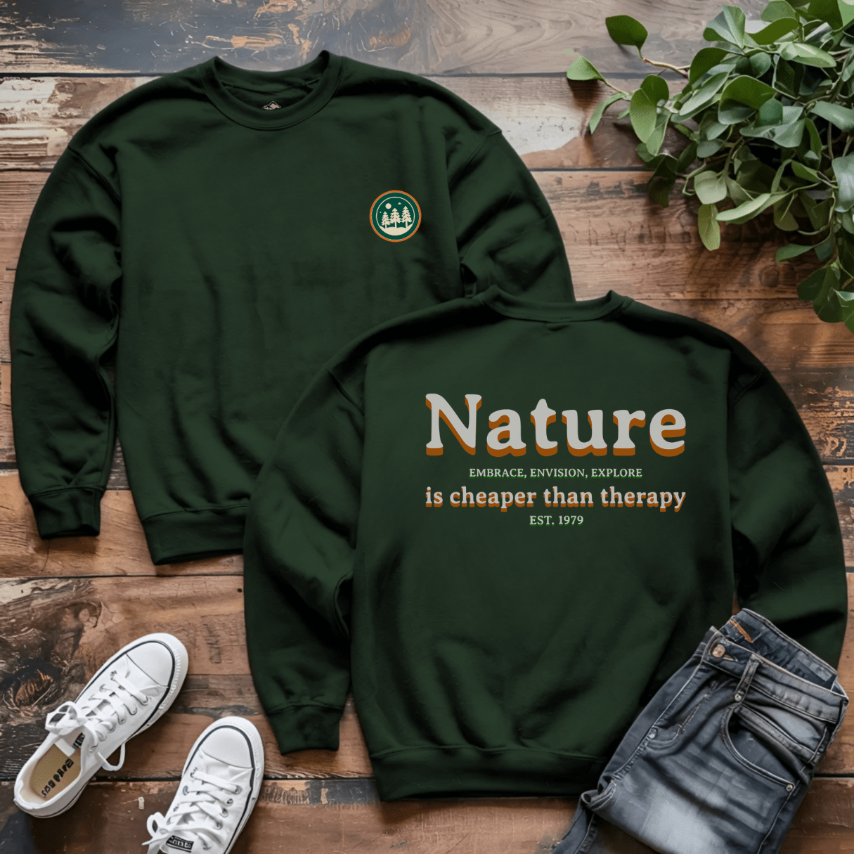 Nature Therapy Sweatshirt - Into Nature Co.