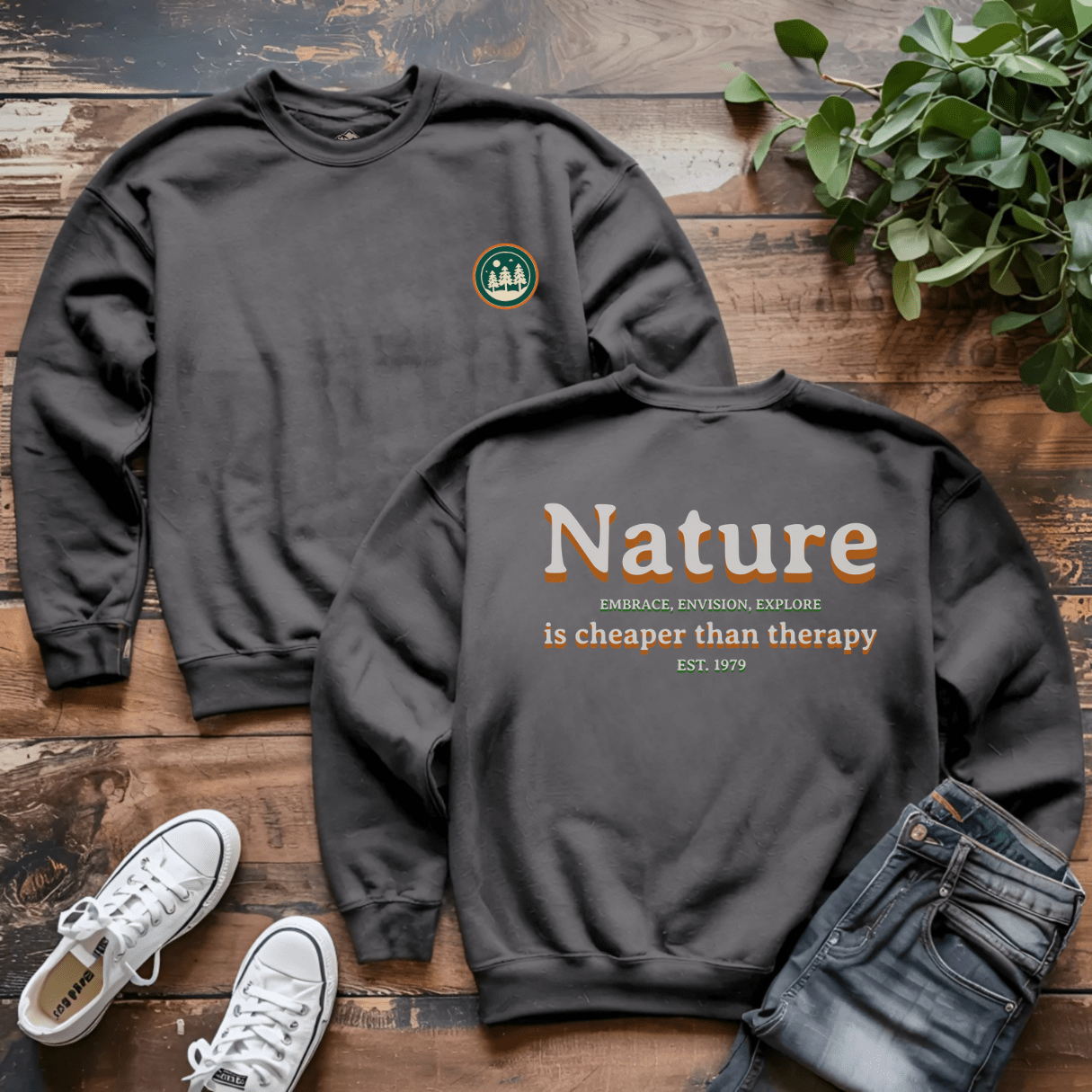 Nature Therapy Sweatshirt - Into Nature Co.
