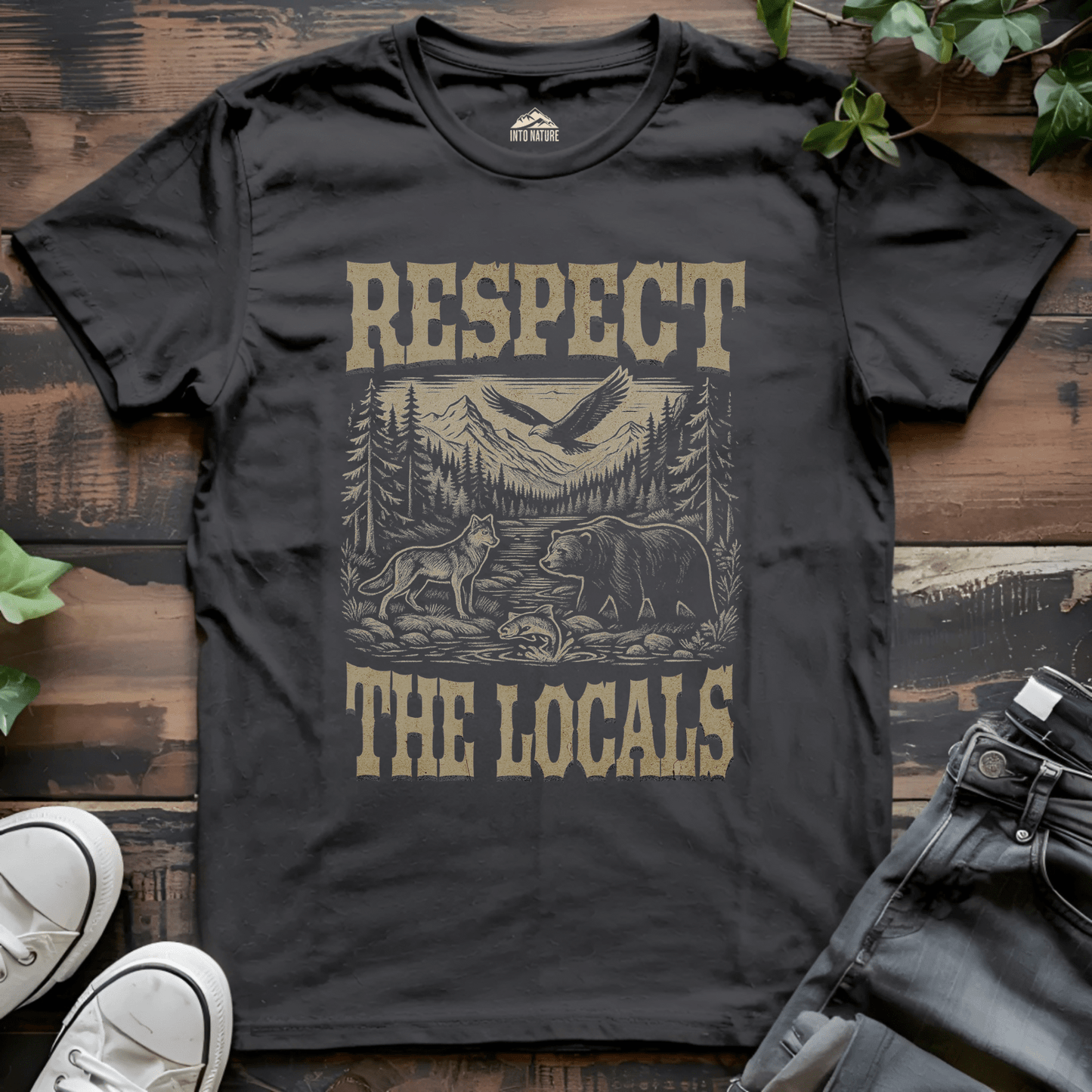Respect the Locals Tee - Into Nature Co.