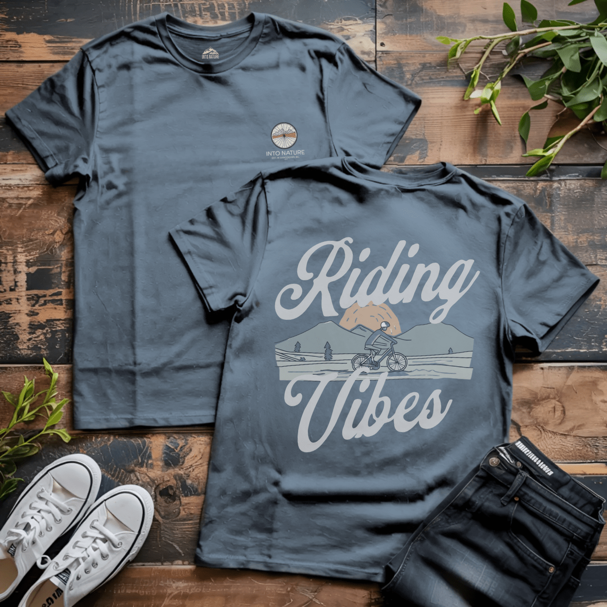 Riding Vibes Cycling Tee - Into Nature Co.
