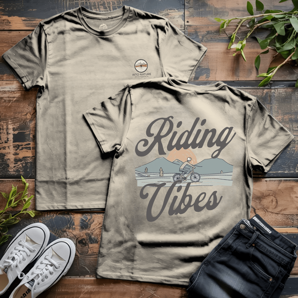 Riding Vibes Cycling Tee - Into Nature Co.