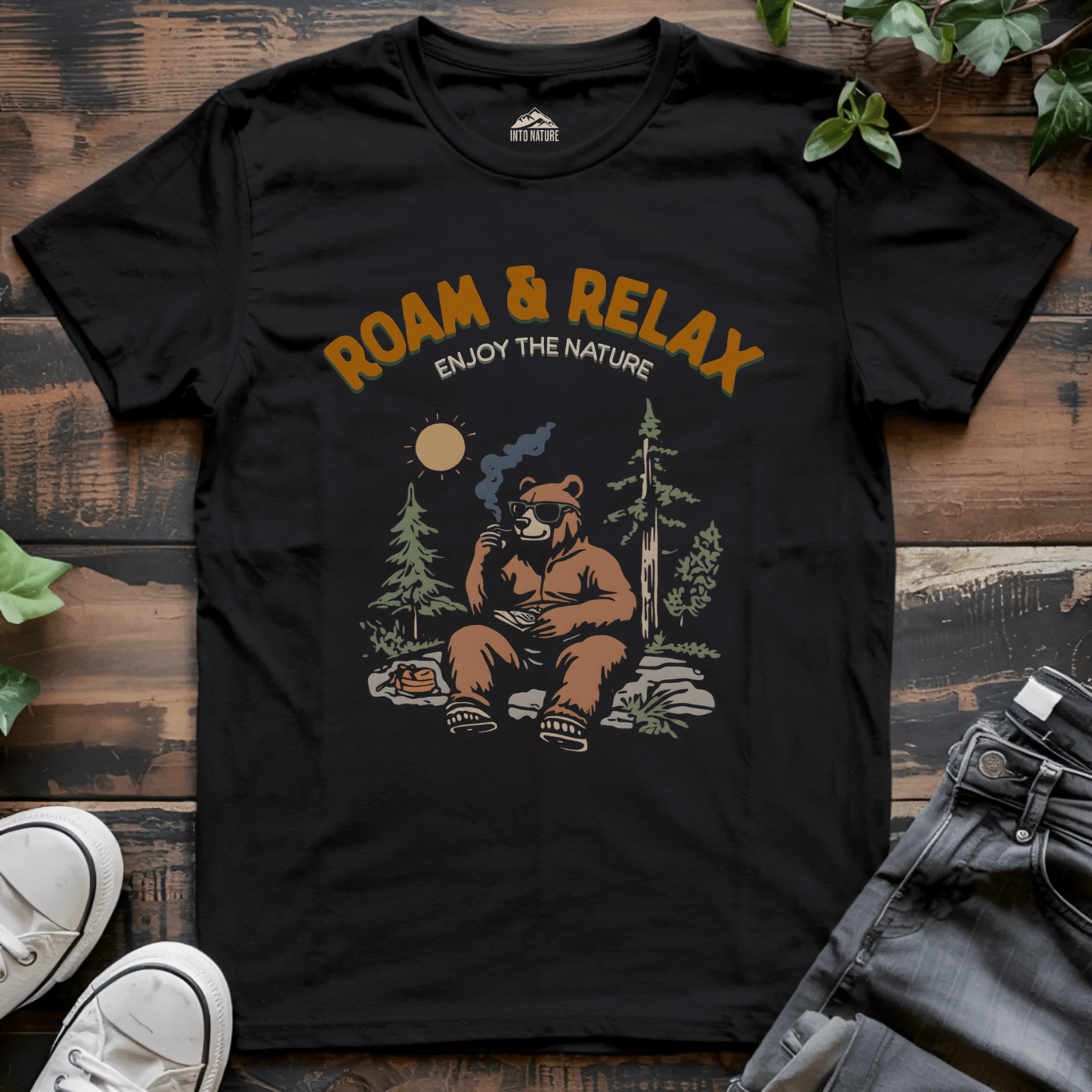 Roam & Relax Bear Tee - Into Nature Co.