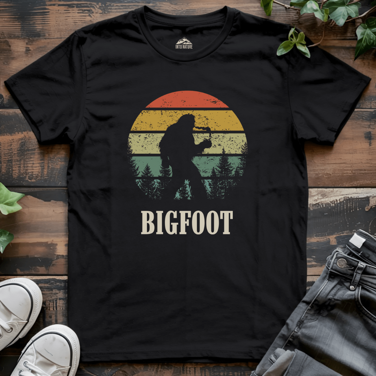 Smoking Bigfoot Tee - Into Nature Co.