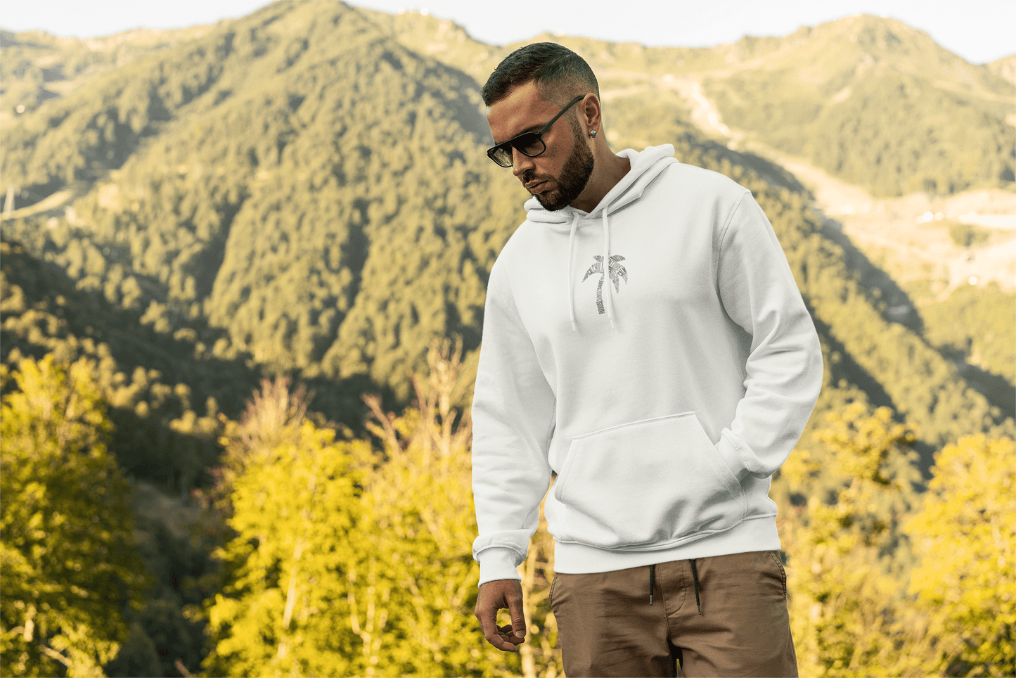 Summer Palm Tree Hoodie - Into Nature Co.