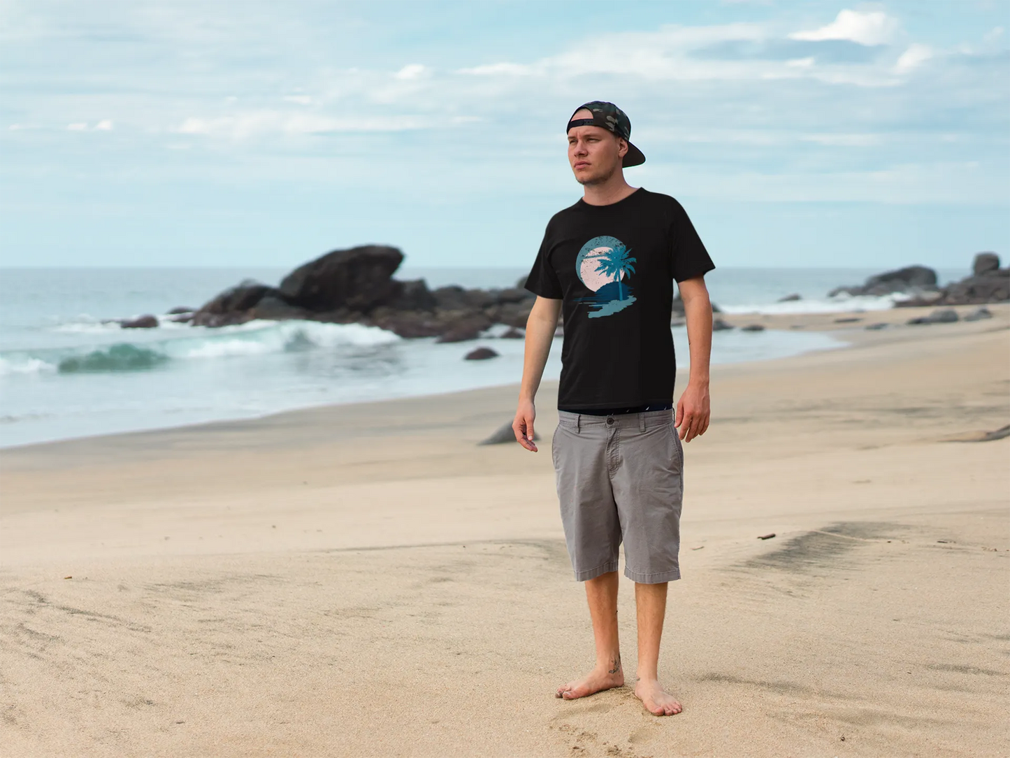 Summer in Blue Tee