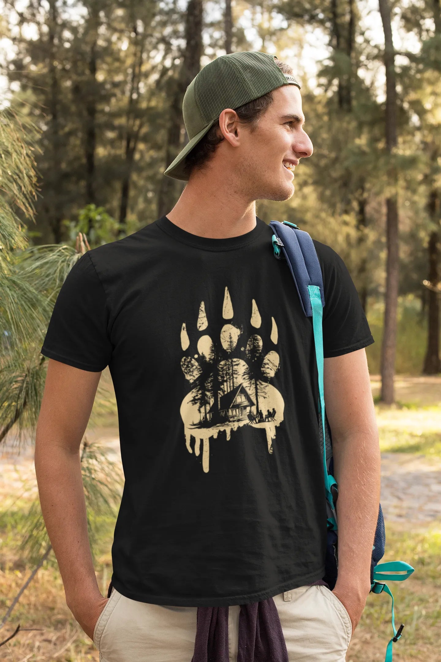 The Paw Cabin Tee