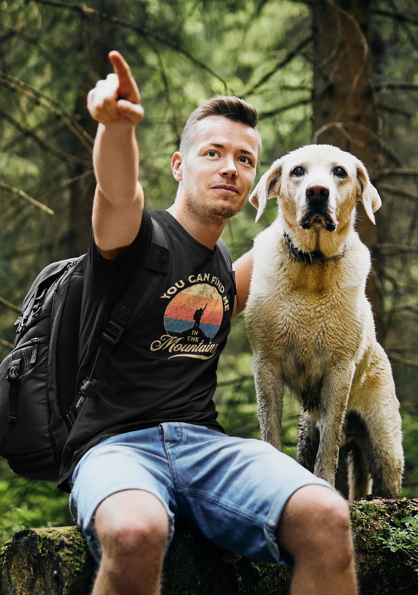 You Can Find Me in the Mountains Tee
