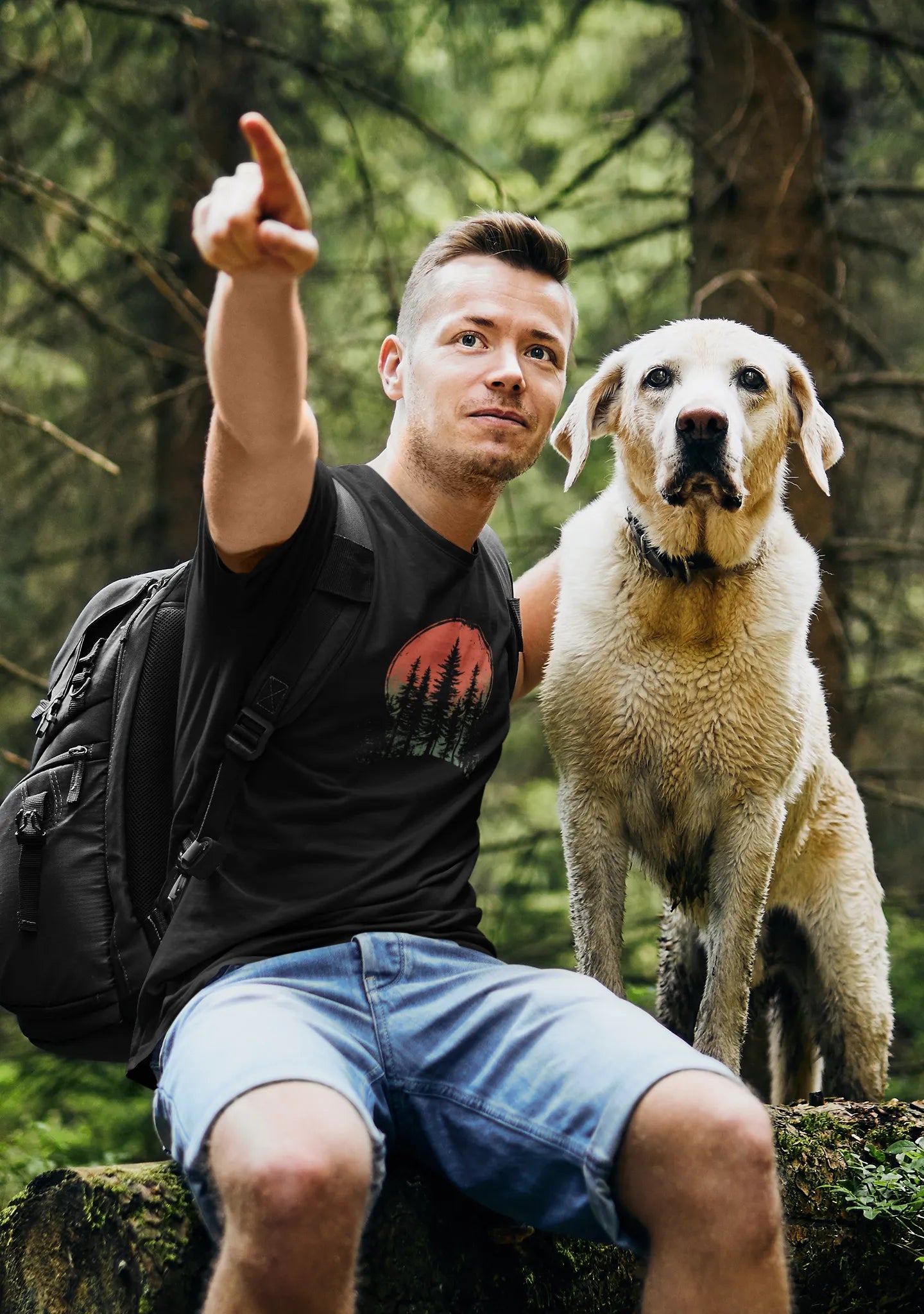 Blood Moon Forest Tee