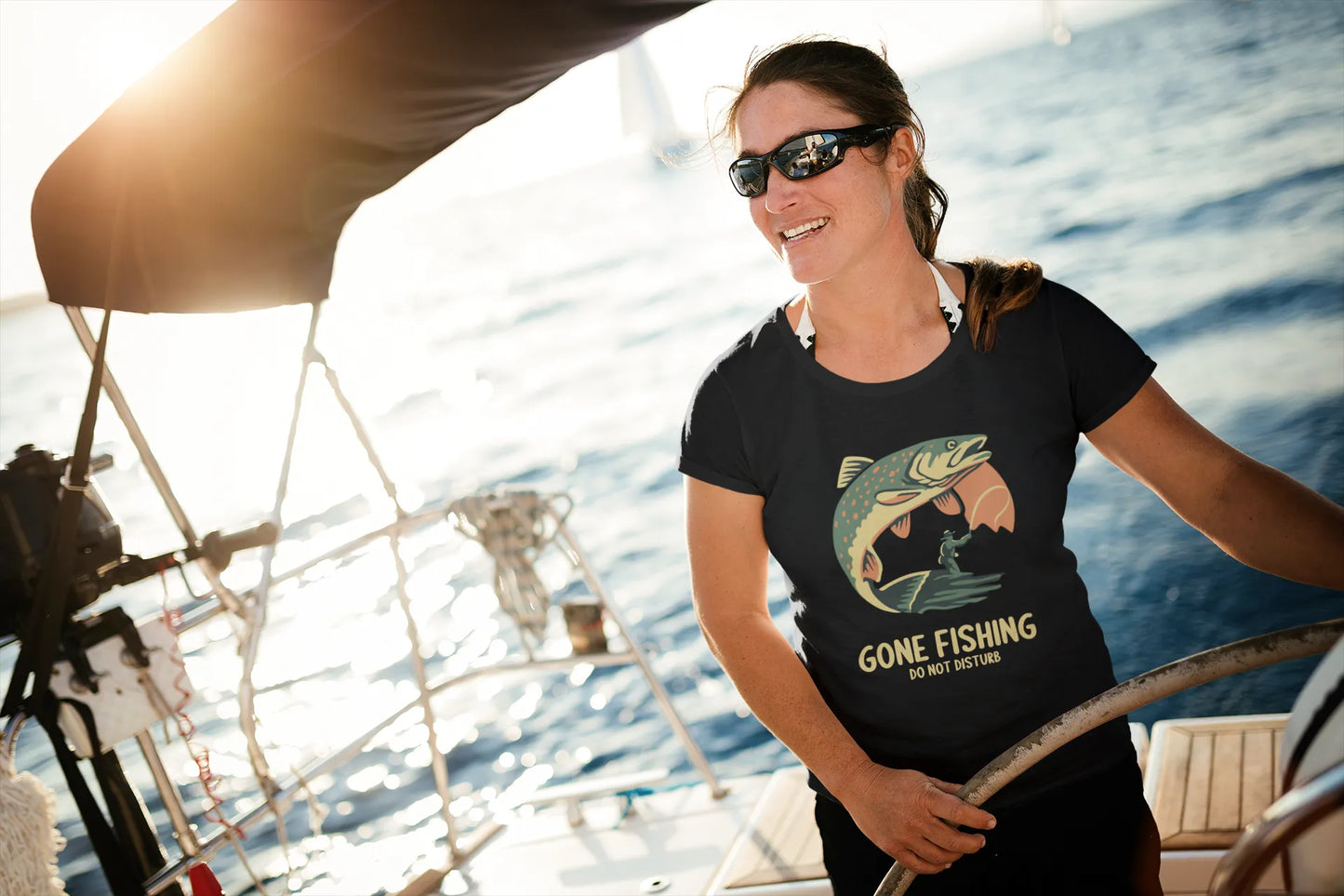 Gone Fishing Tee