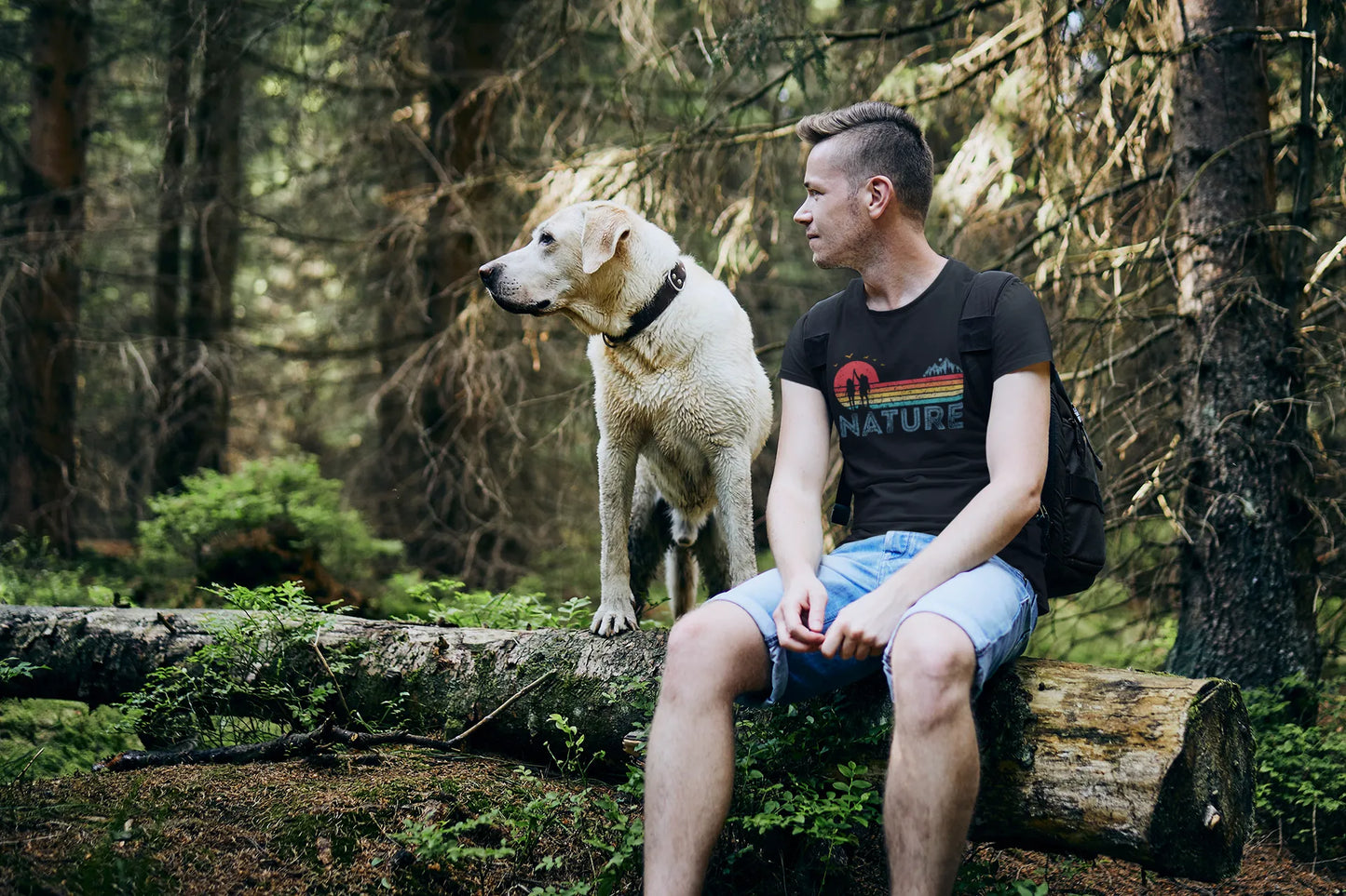 Retro Nature Hiking Tee
