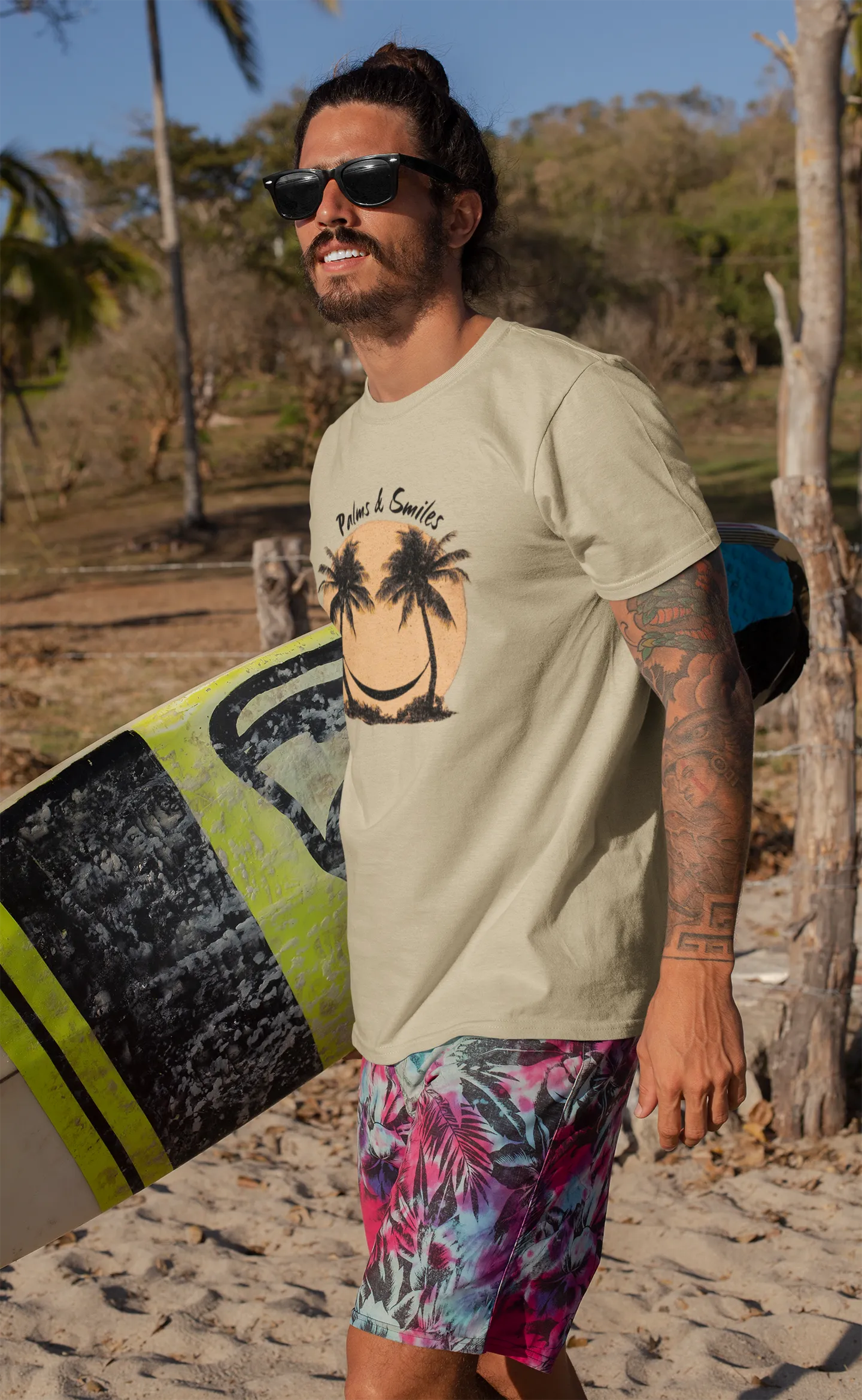 Palms & Smiles Tee