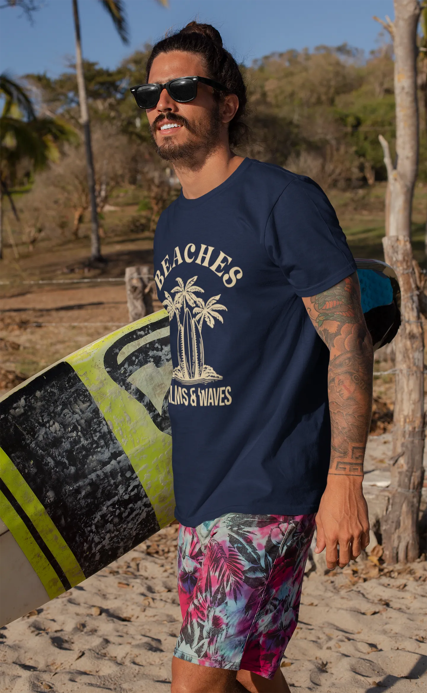 Palms & Waves Summer Tee