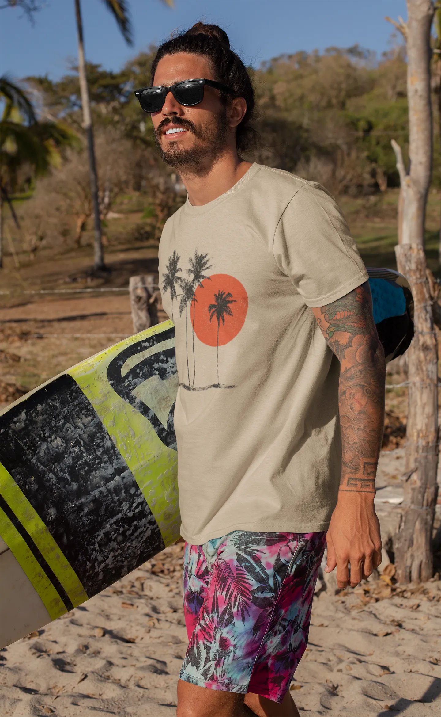 Palms & Sunset Tee